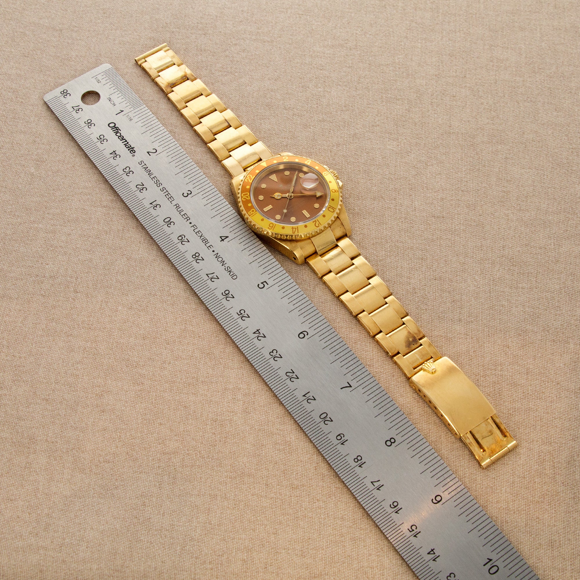 Rolex Yellow Gold GMT-Master II Watch Ref. 16718 - Image 3