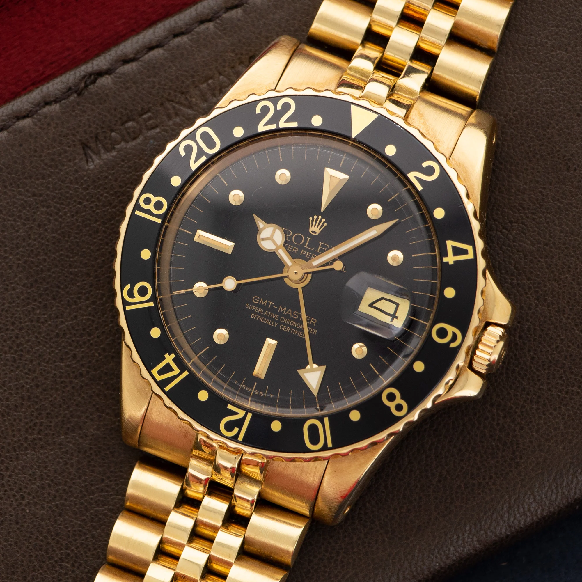 Rolex Yellow Gold GMT-Master Ref. 1675 - Image 2