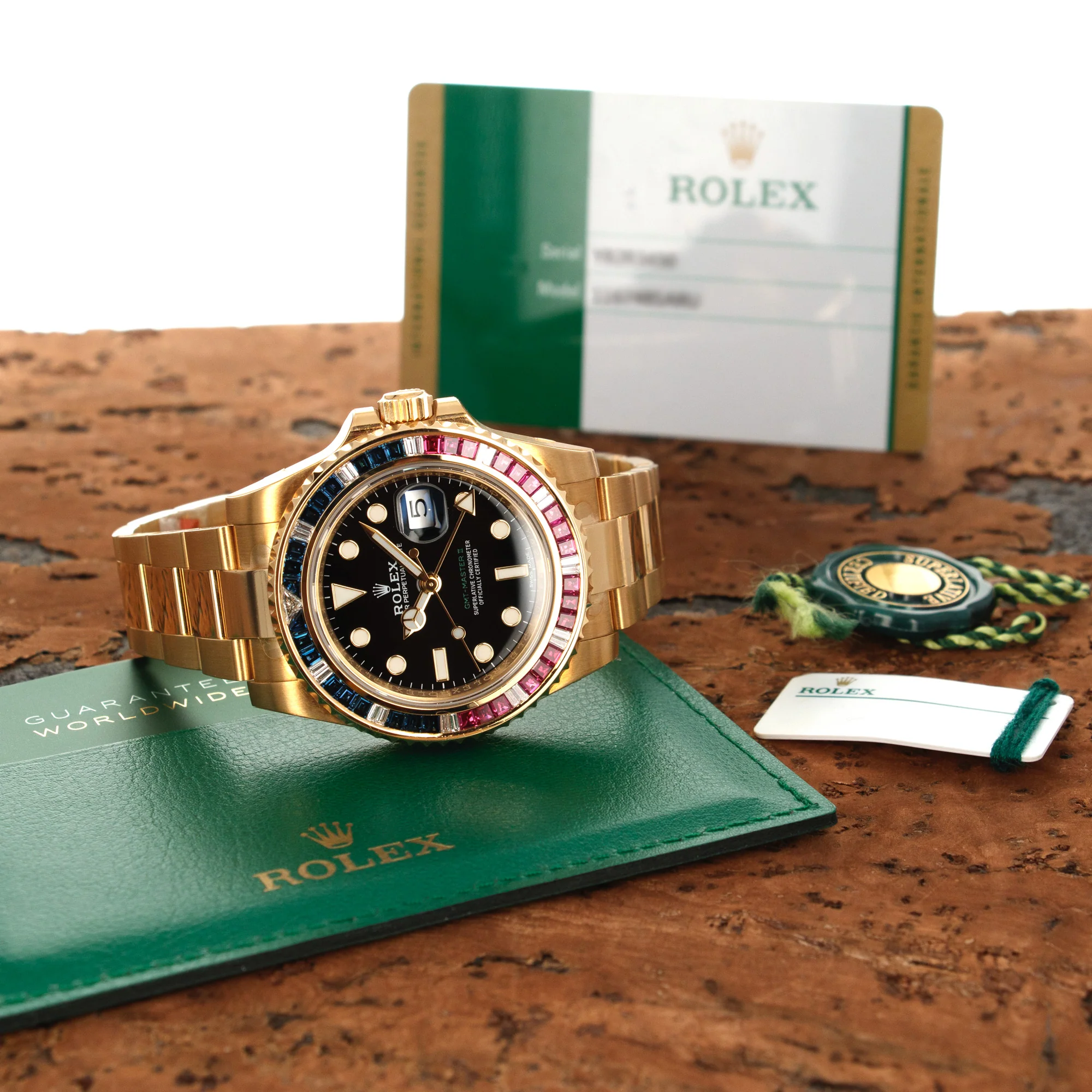 Rolex Yellow Gold GMT-Master SARU Watch Ref. 116748 with Stickers - Image 4