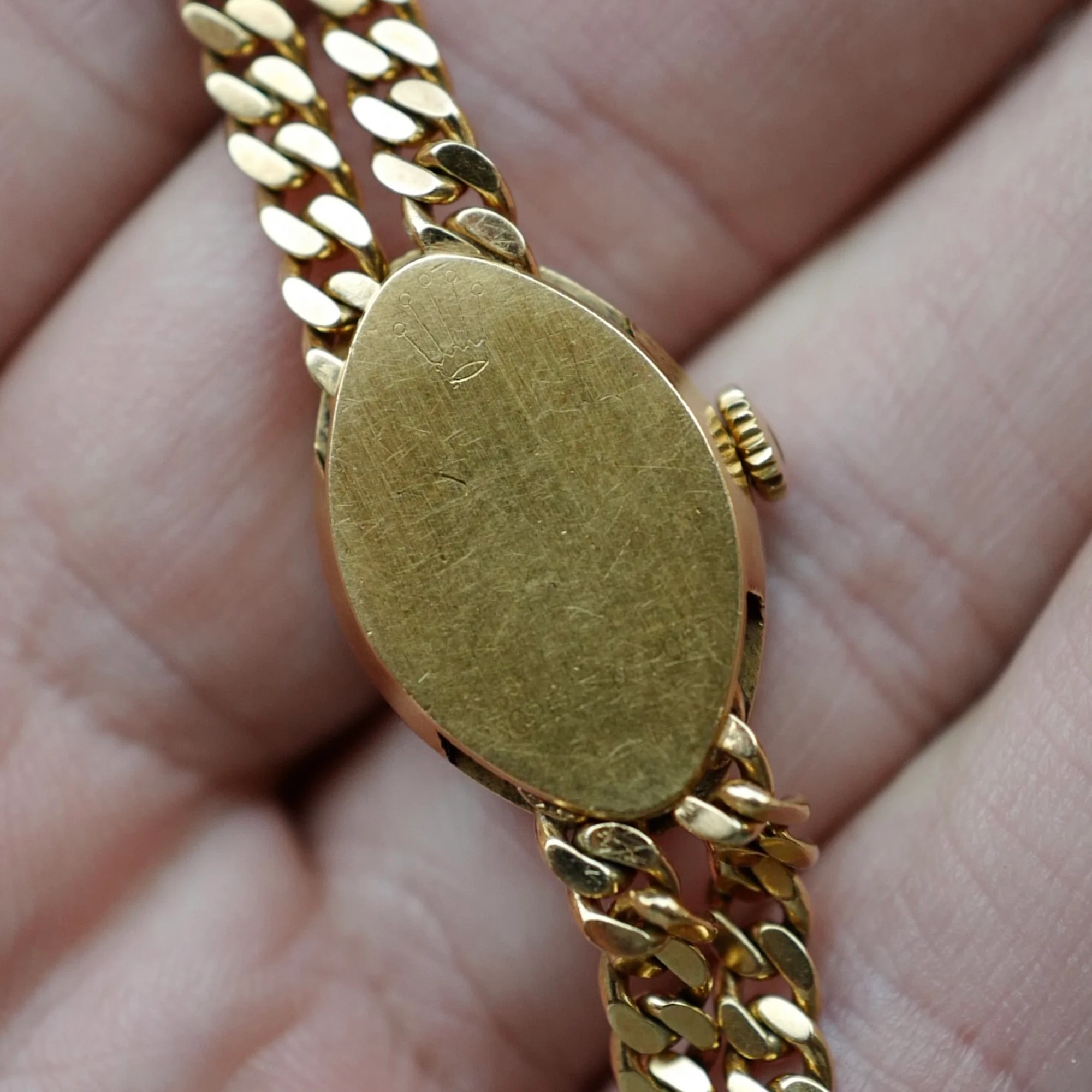 Rolex Yellow Gold Ladies Jewelry Watch - Image 5