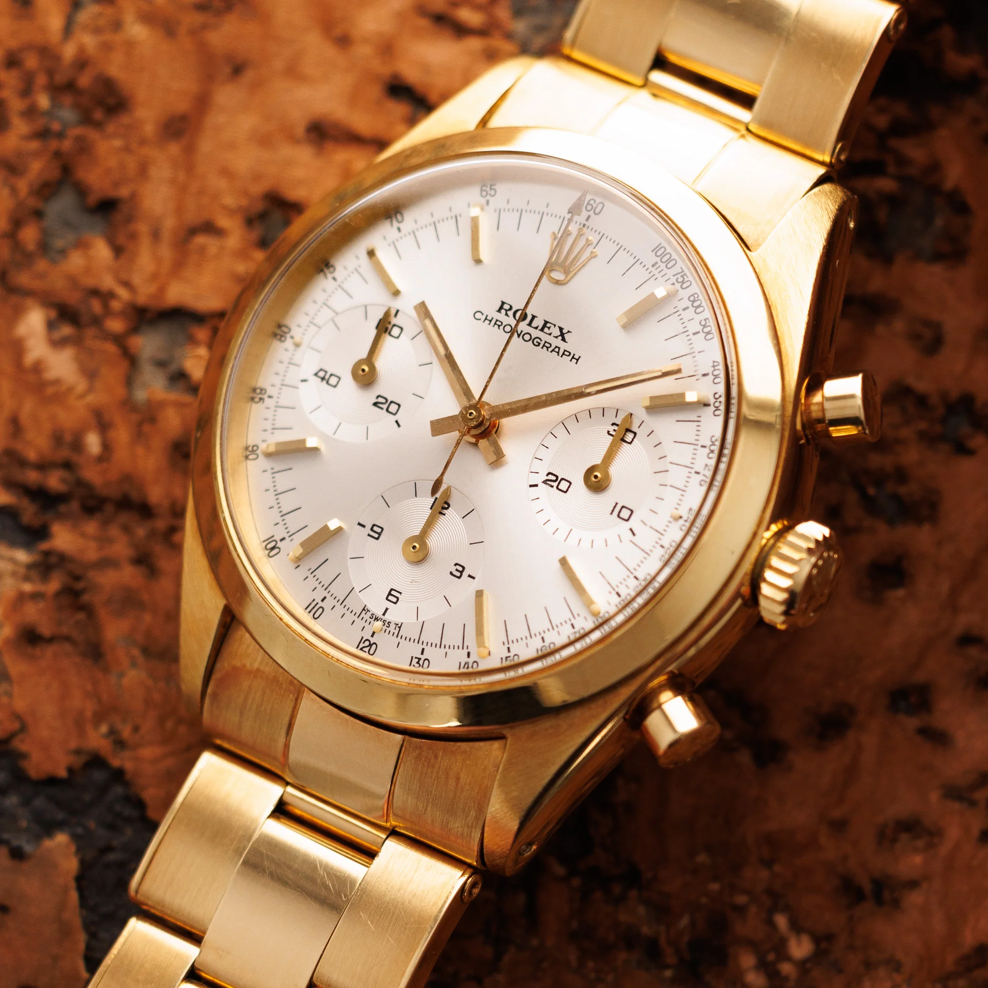 Rolex Yellow Gold Pre-Daytona Watch Ref. 6238 - Image 2
