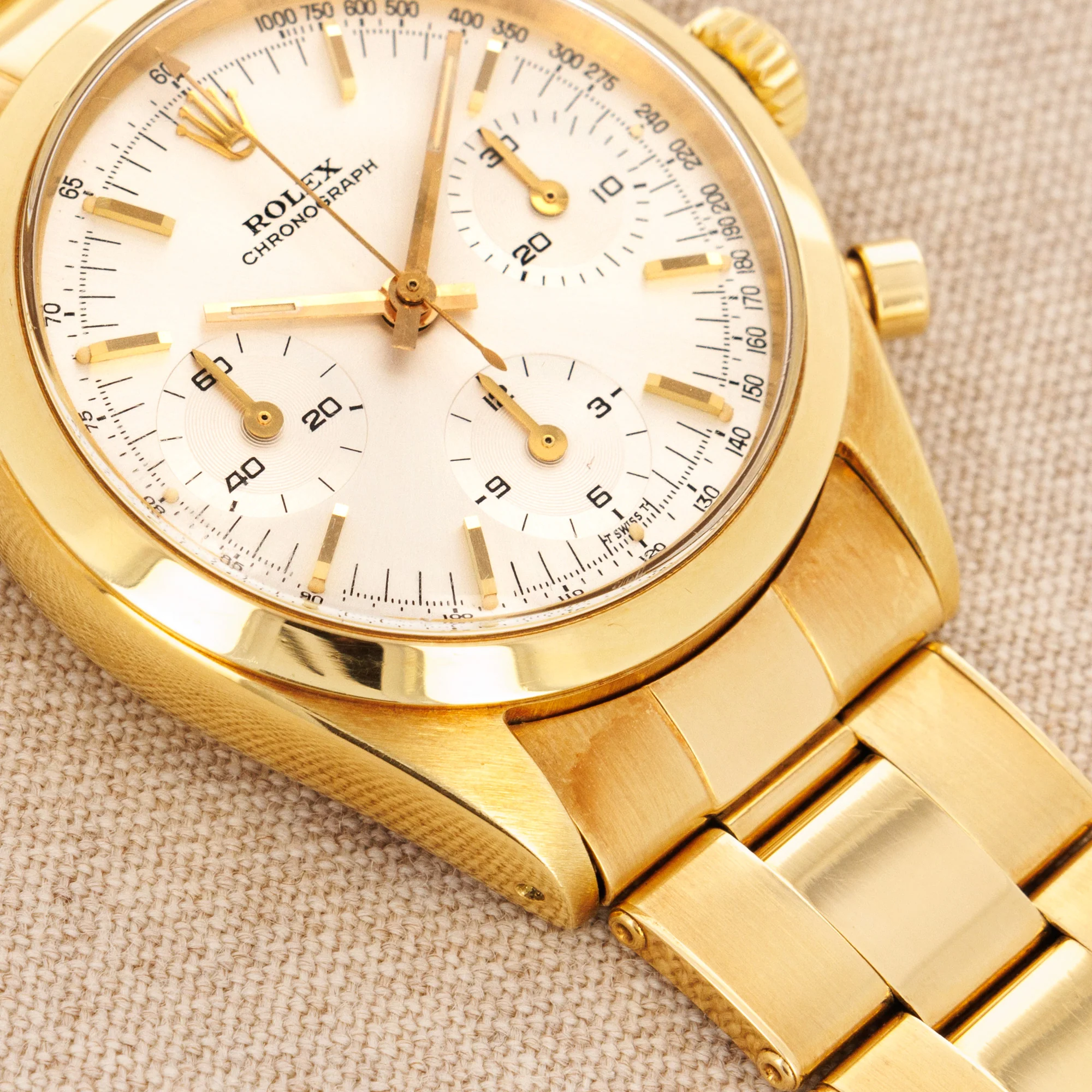 Rolex Yellow Gold Pre-Daytona Watch Ref. 6238 - Image 3