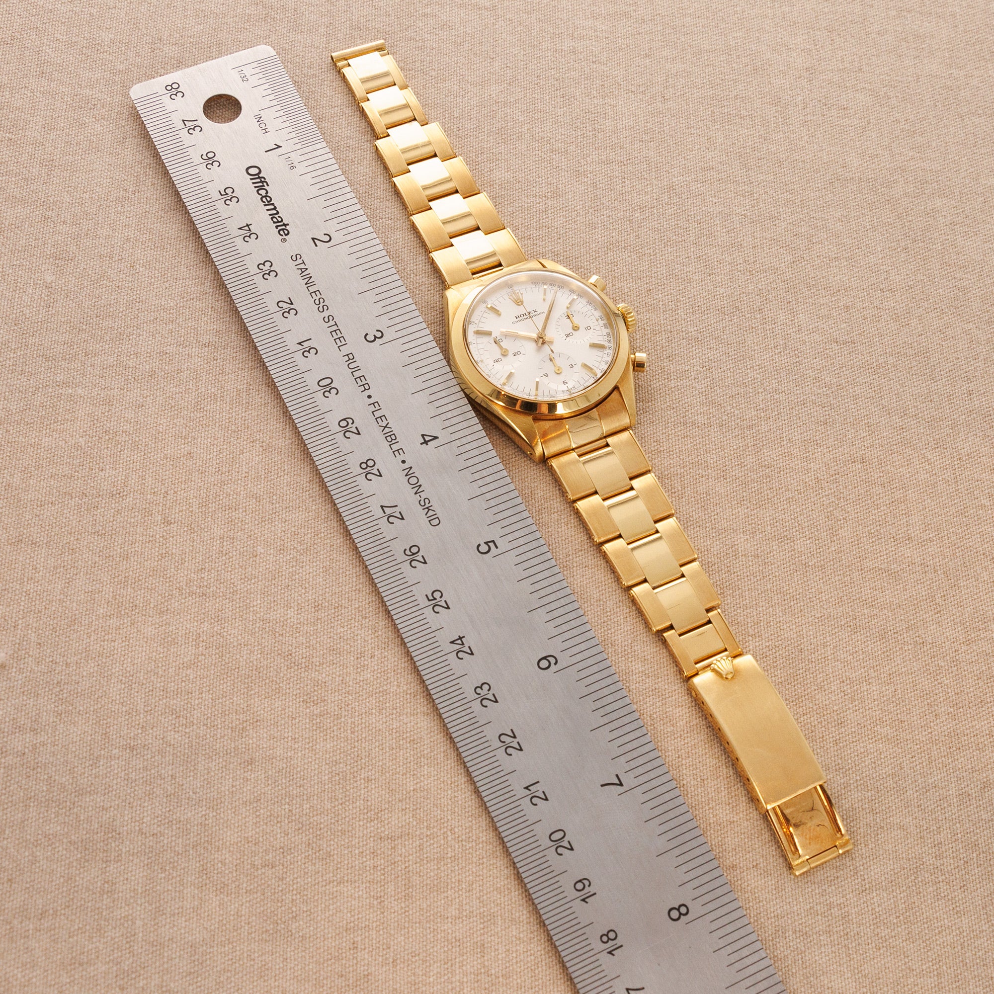 Rolex Yellow Gold Pre-Daytona Watch Ref. 6238 - Image 8