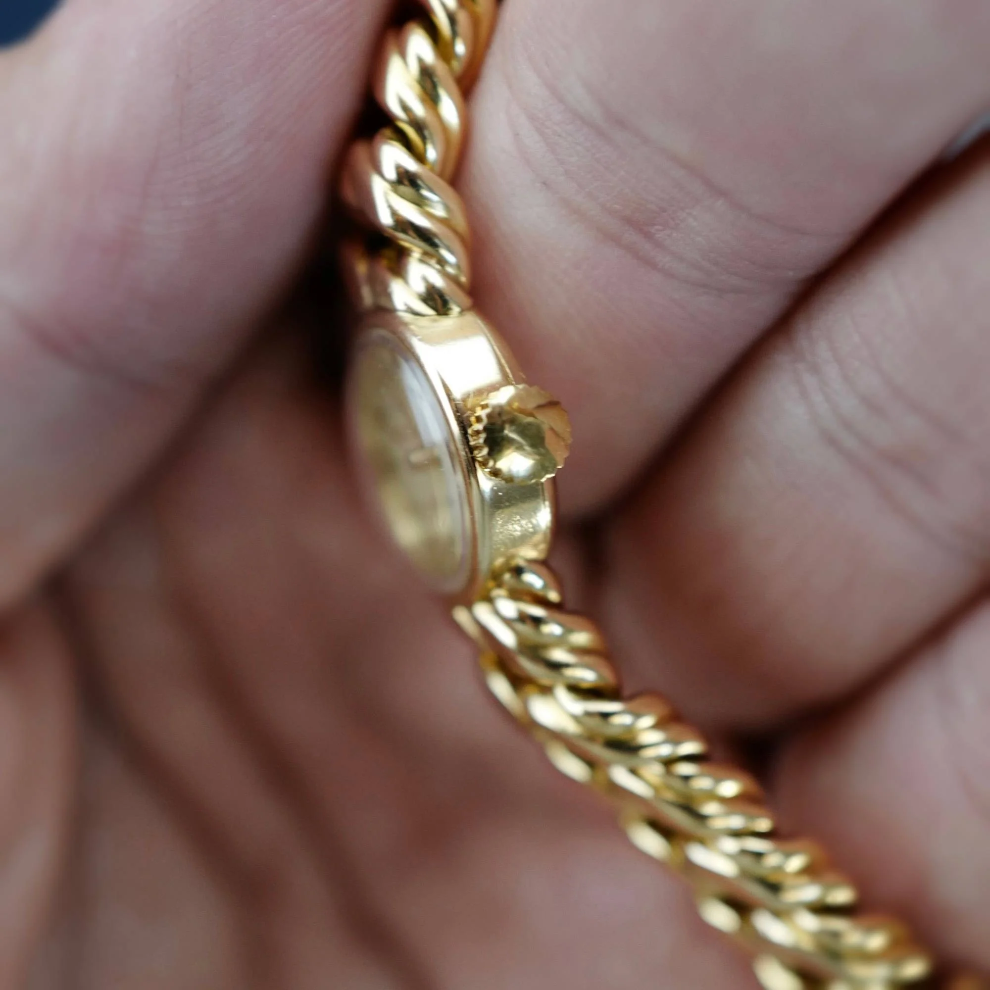 Rolex Yellow Gold Precision Star Dial Watch - Image 4