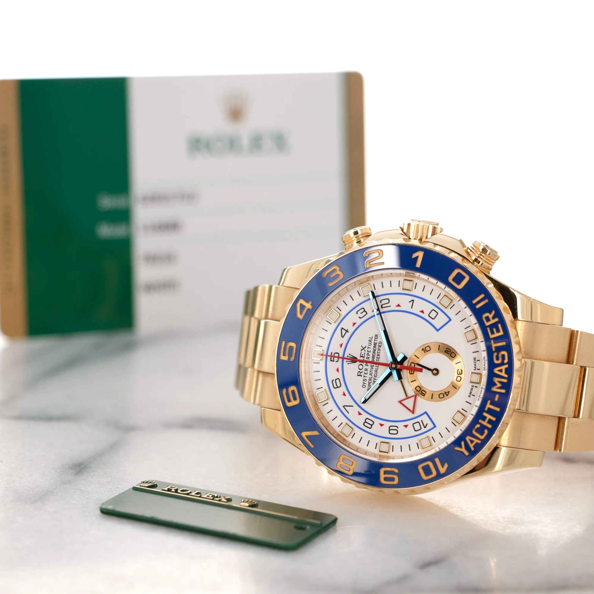Rolex Yellow Gold Yacht-Master II Watch Ref. 116688 - Image 7