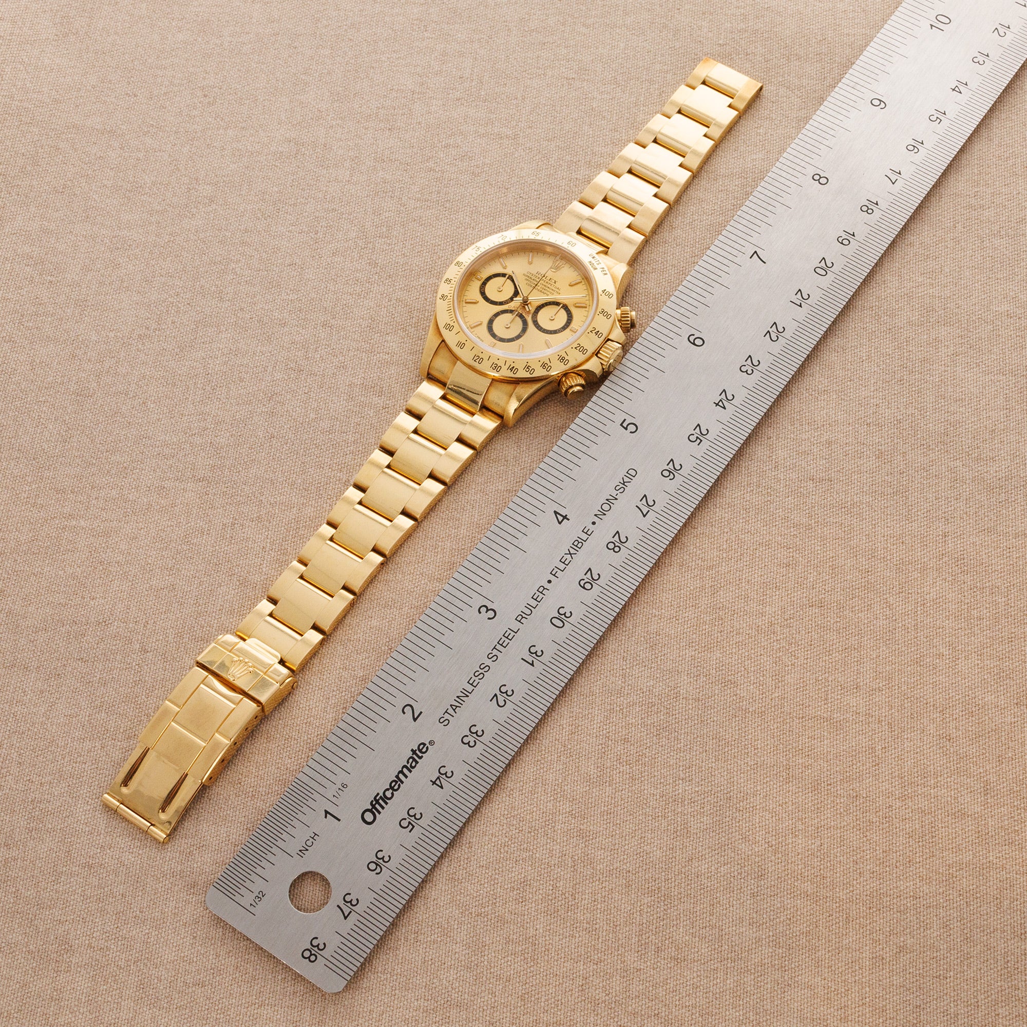 Rolex Yellow Gold Zenith Daytona Cosmograph Ref. 16528 - Image 5