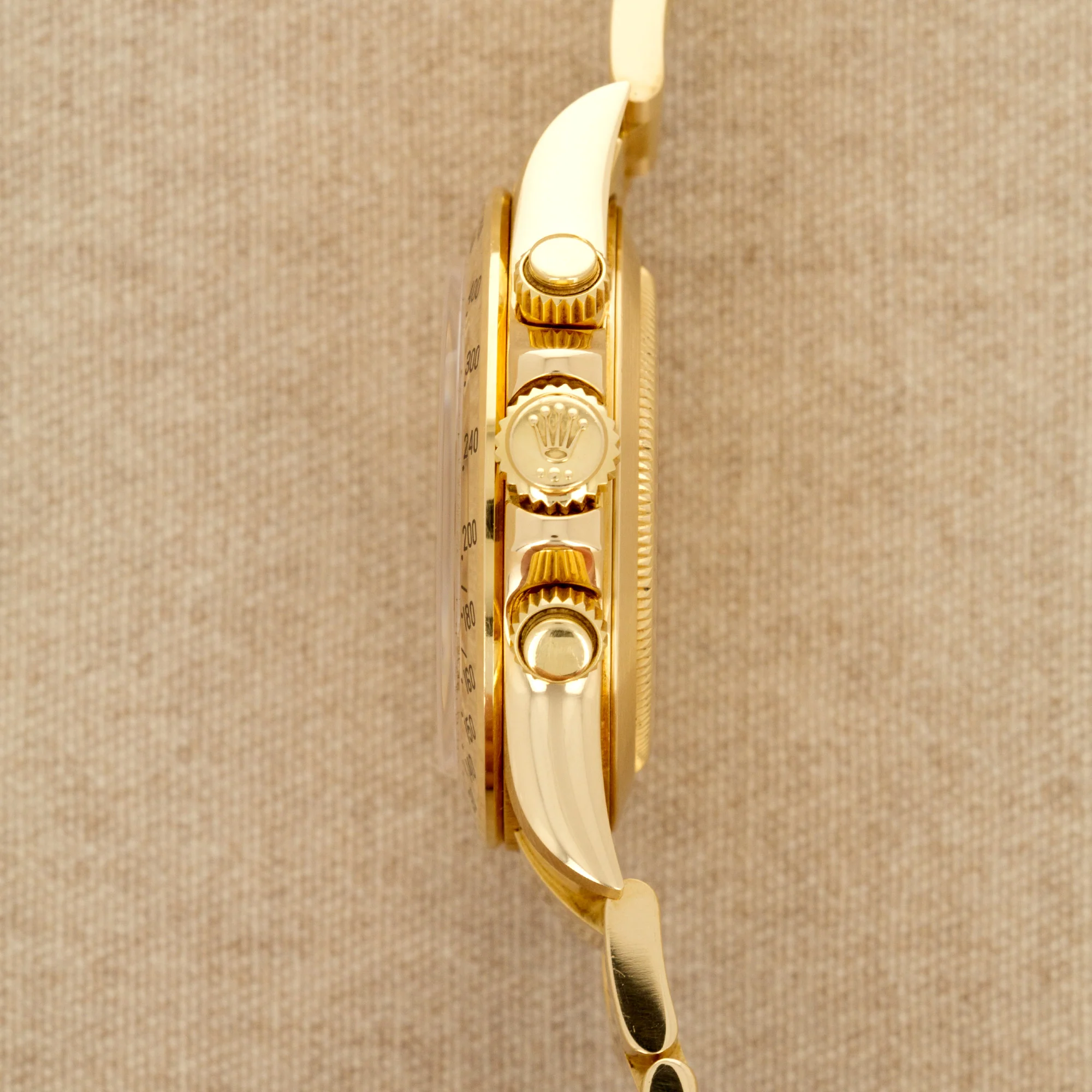 Rolex Yellow Gold Zenith Daytona Ref. 16528 with Champagne Diamond Dial - Image 8