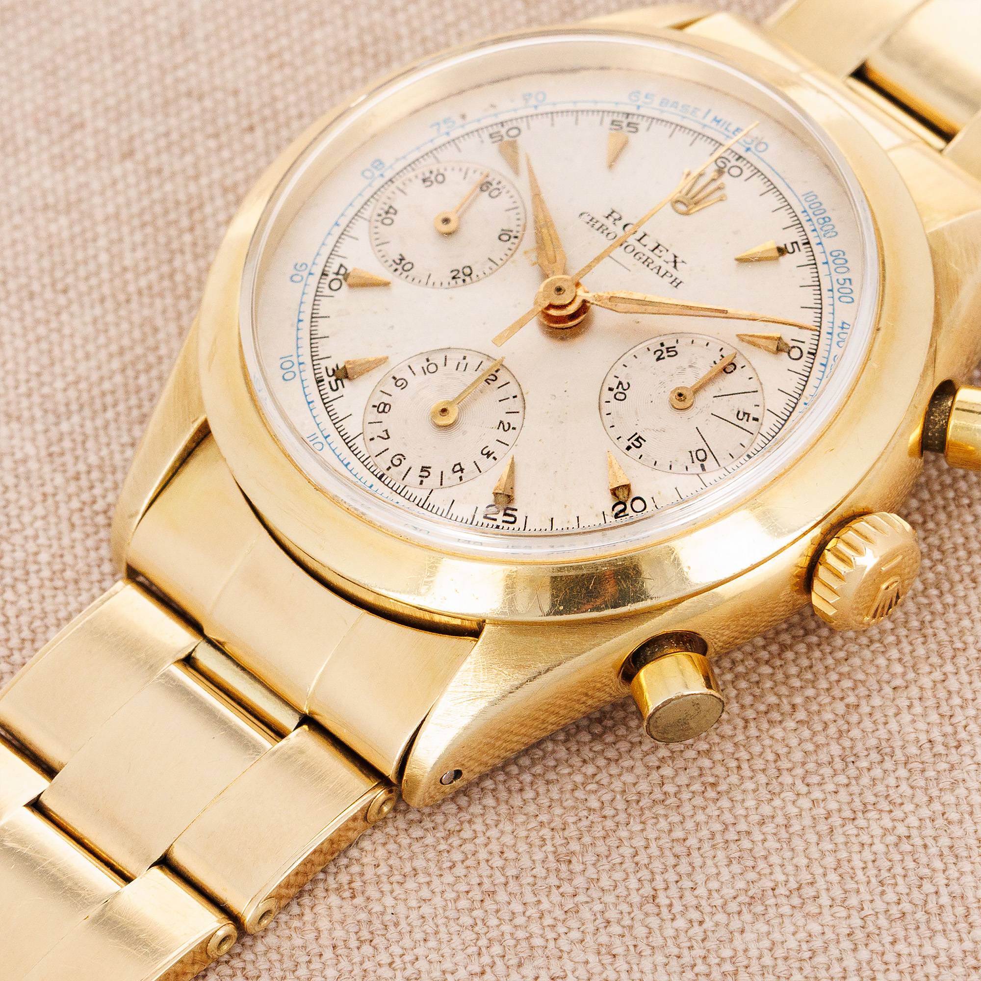 Rolex Yelow Gold Pre-Daytona Chronograph Ref. 6234 - Image 2