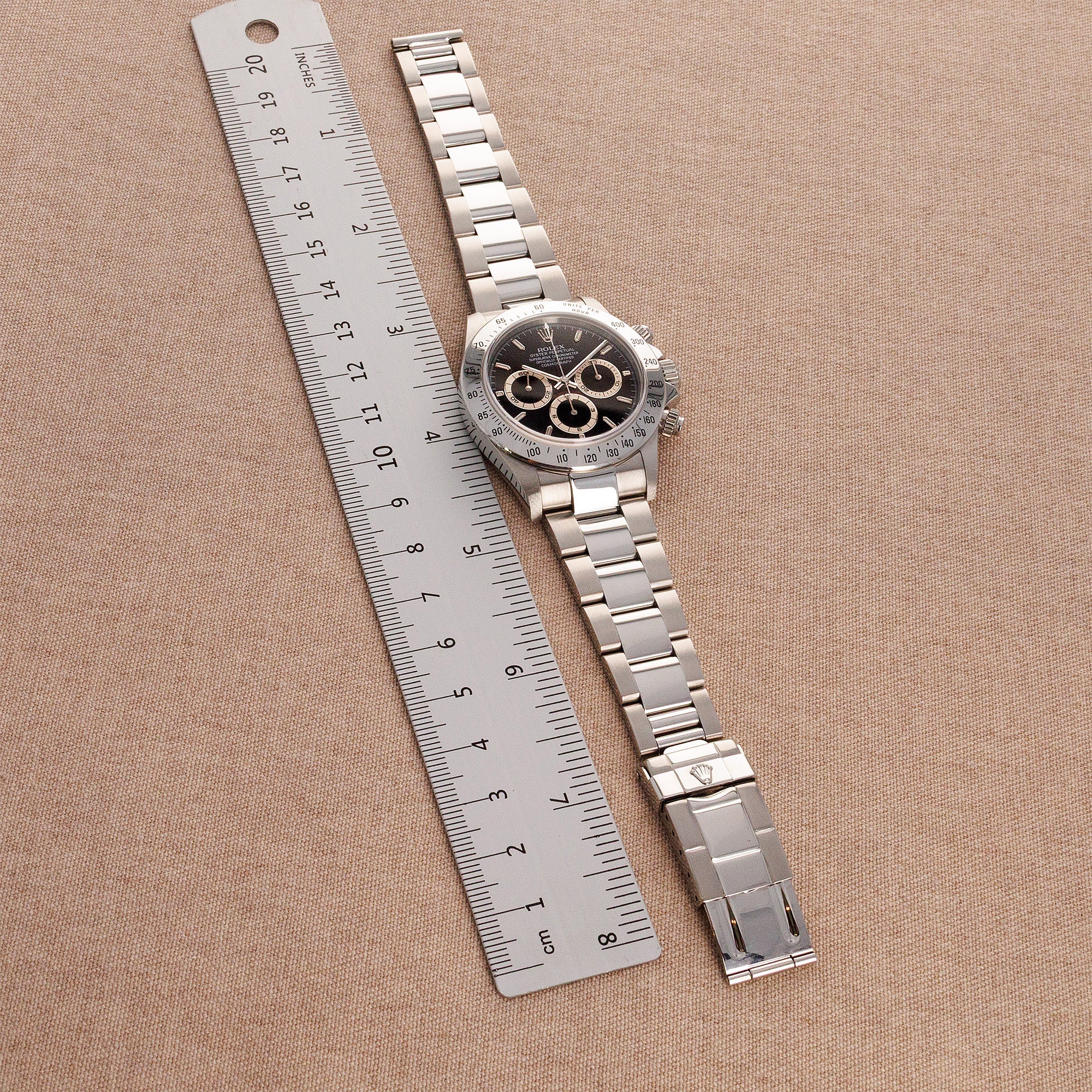 Rolex Zenith Daytona Steel Ref. 16520 in Like New Condition - Image 6