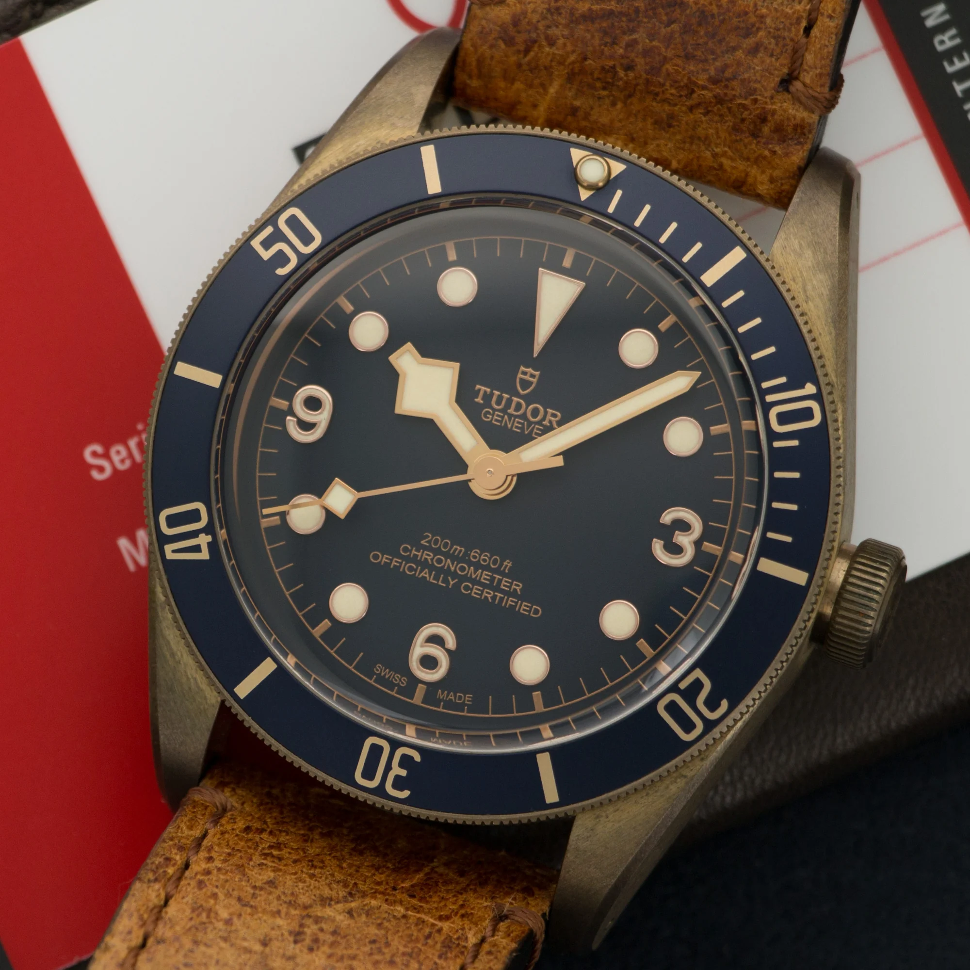 Tudor Bronze Black Bay Heritage Bucherer Edition Watch Ref. 79250 - Image 2