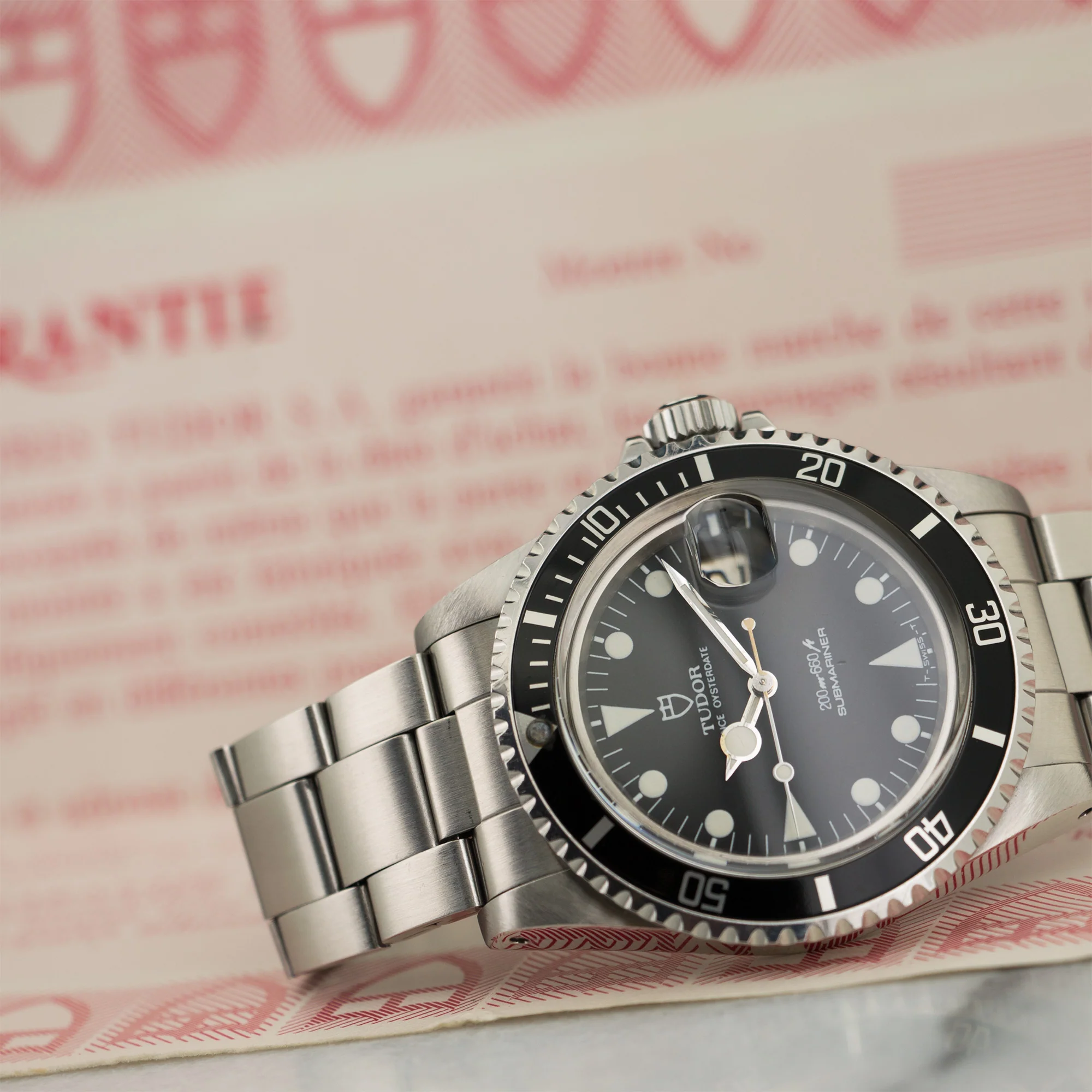 Tudor Stainless Steel Submariner Watch Ref. 76100 - Image 7
