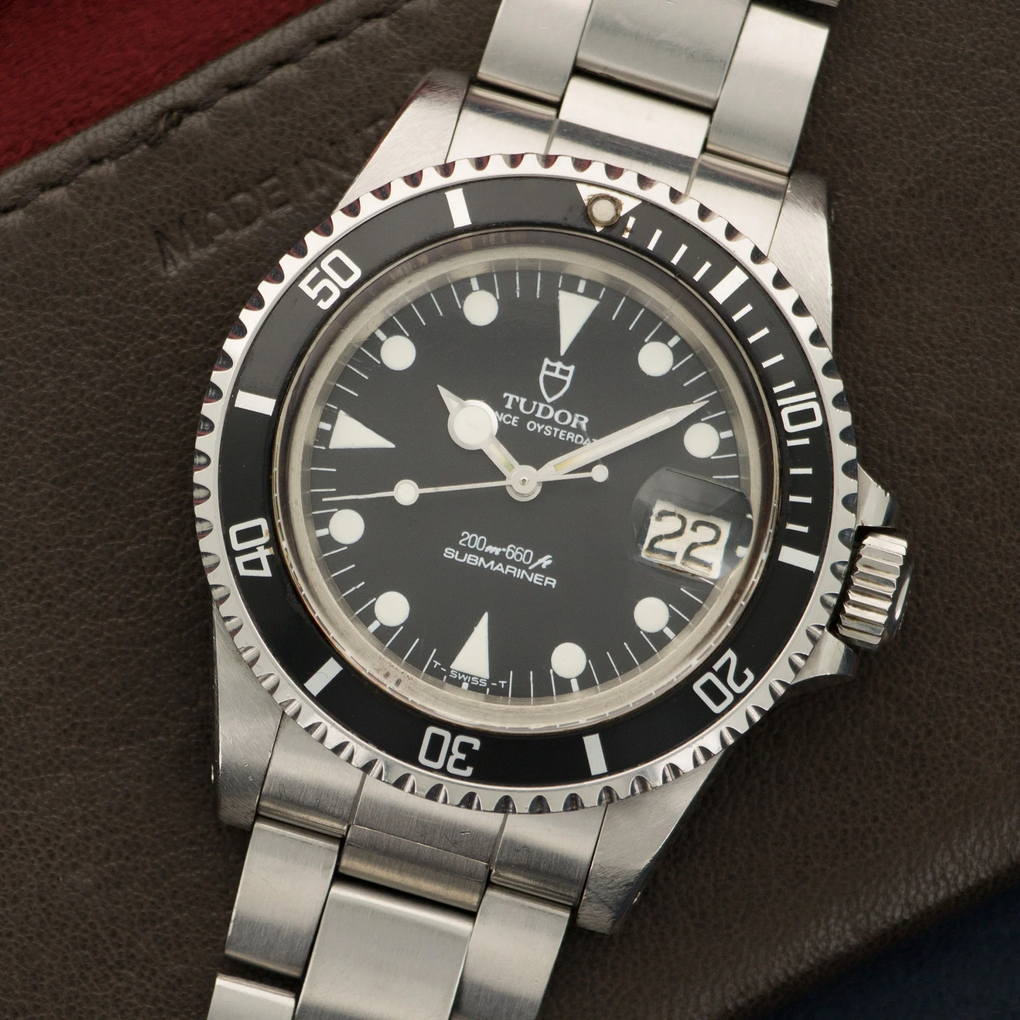 Tudor Stainless Steel Submariner Watch Ref. 76100 - Image 2