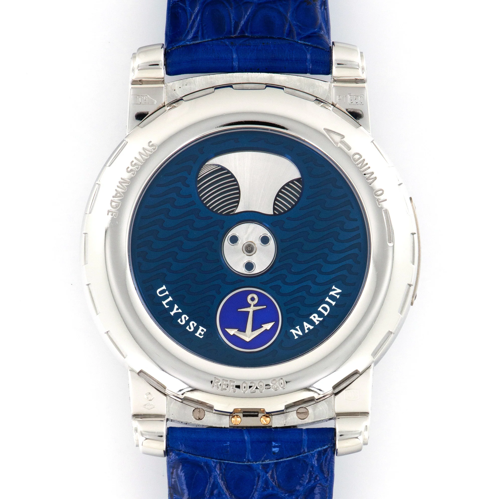 Ulysse Nardin Platinum Diamond Heart Freak Watch - Image 4