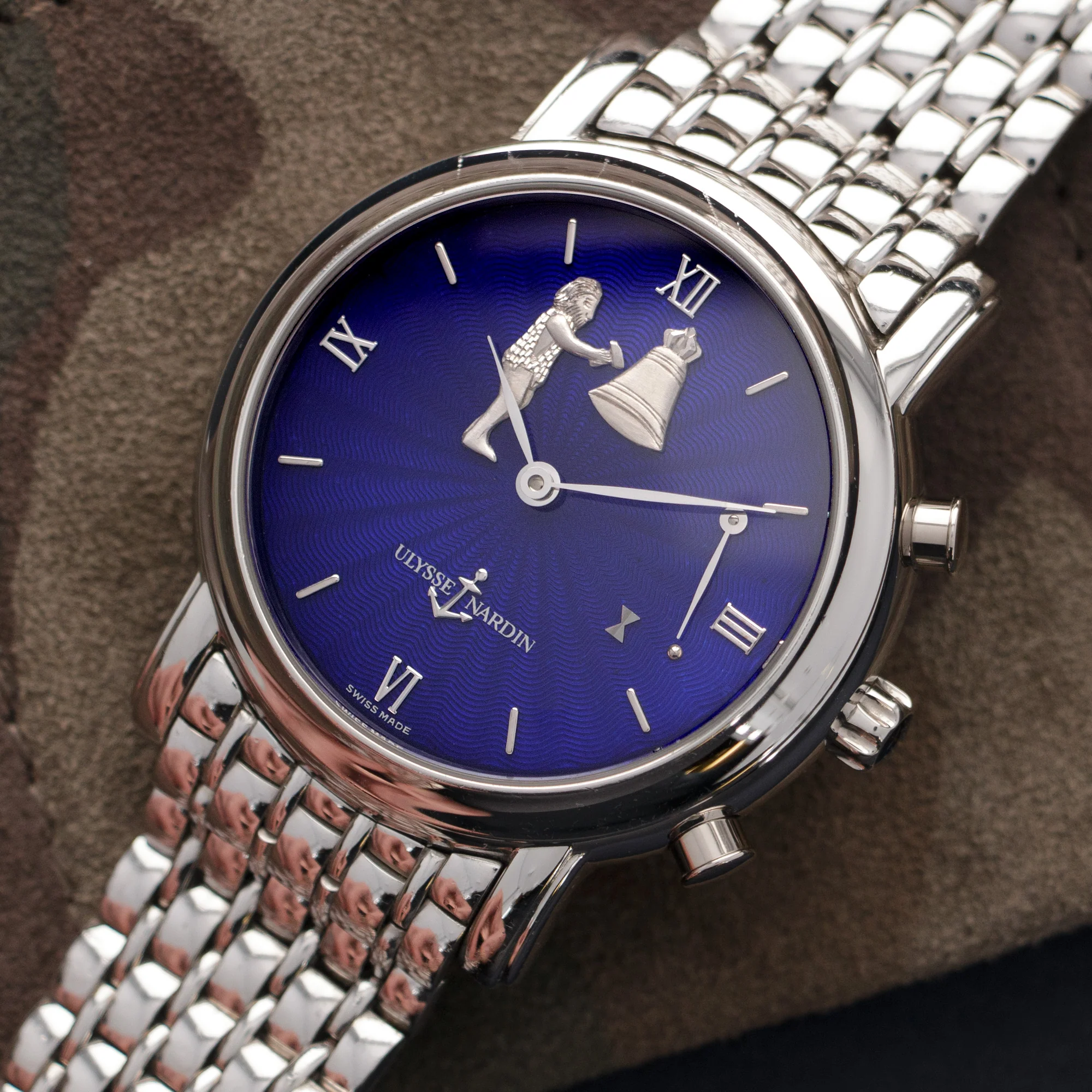 Ulysse Nardin Platinum Hour Striker Watch Ref. 759-20 - Image 2