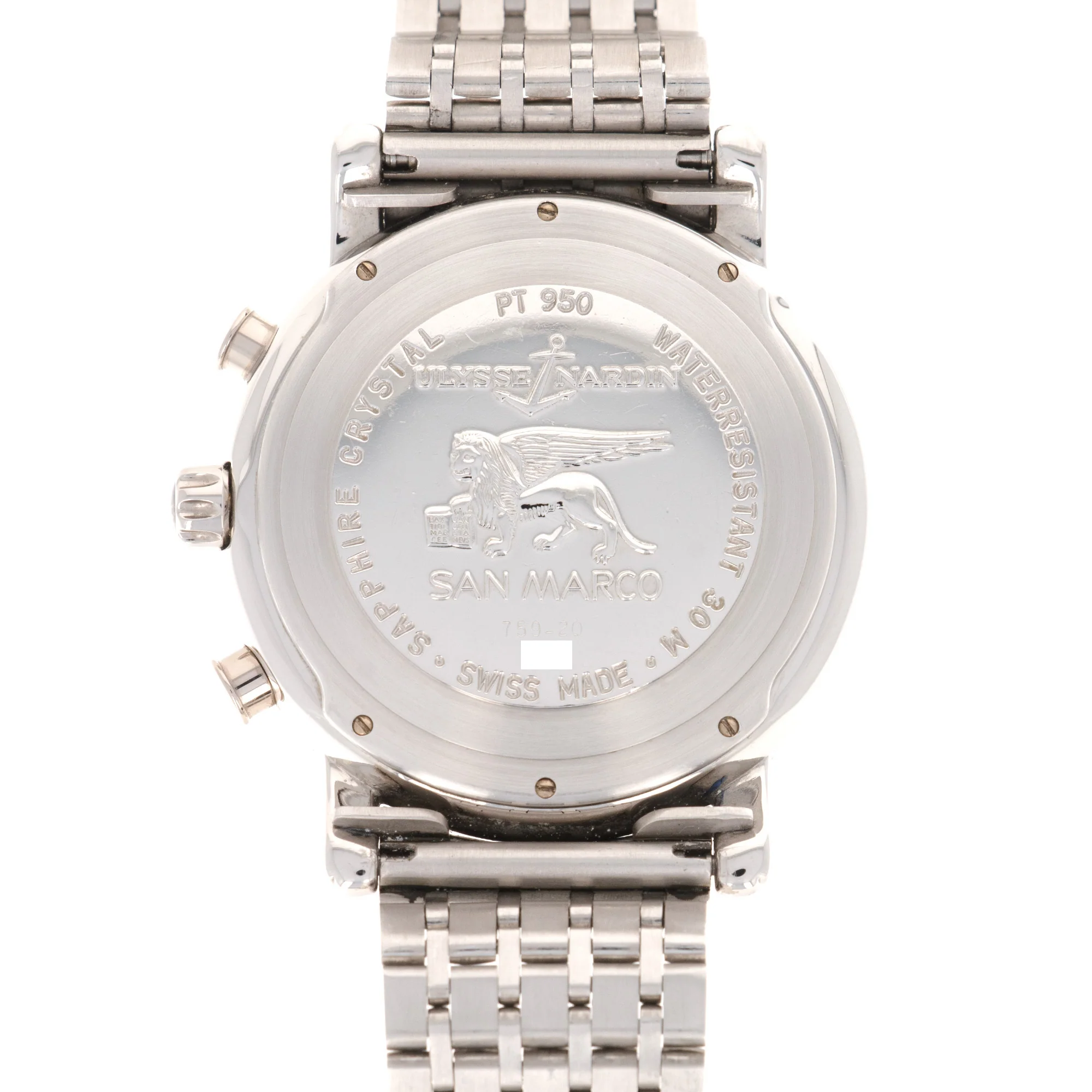 Ulysse Nardin Platinum Hour Striker Watch Ref. 759-20 - Image 4