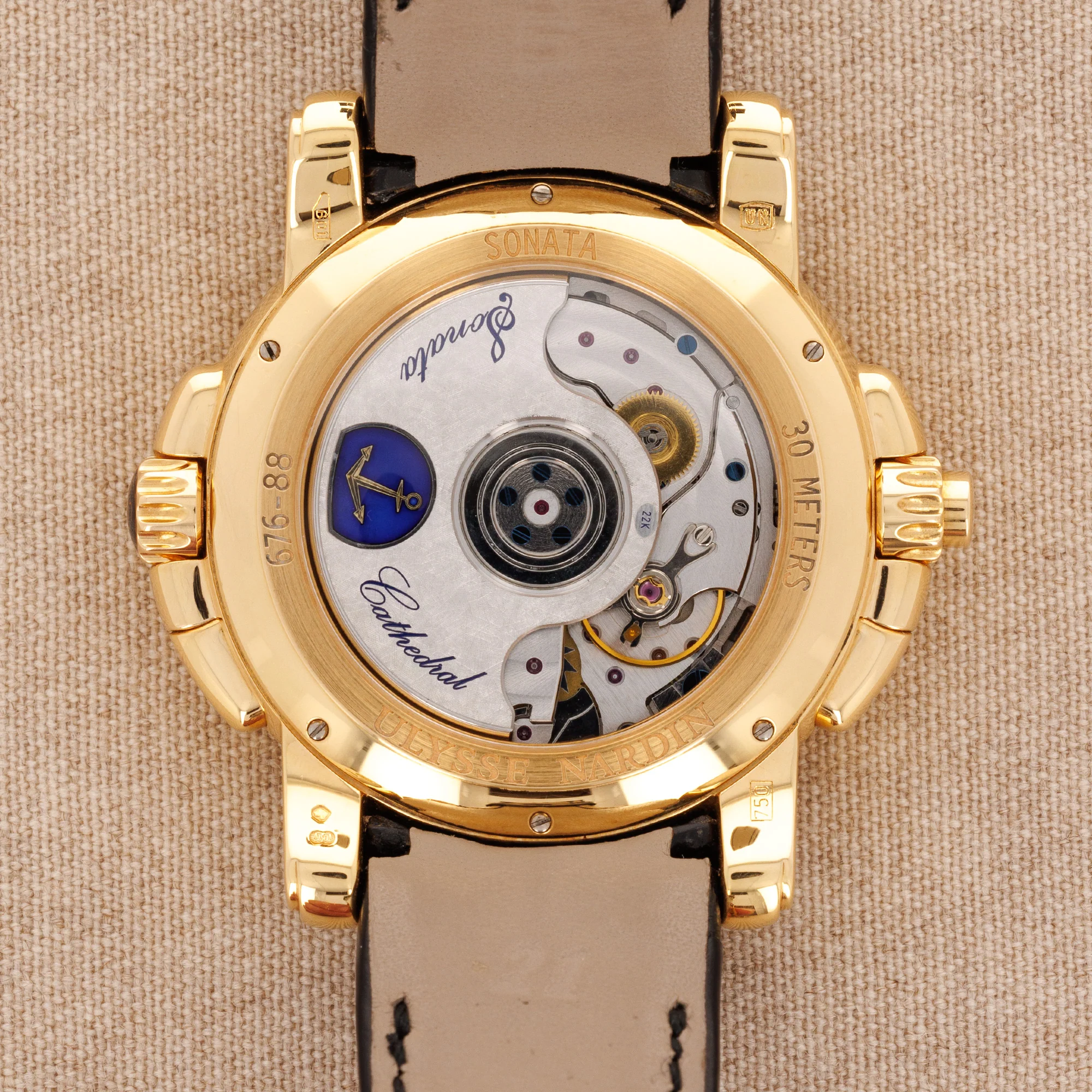 Ulysse Nardin Rose Gold Sonata Cathedral Watch Ref. 676-88 - Image 3