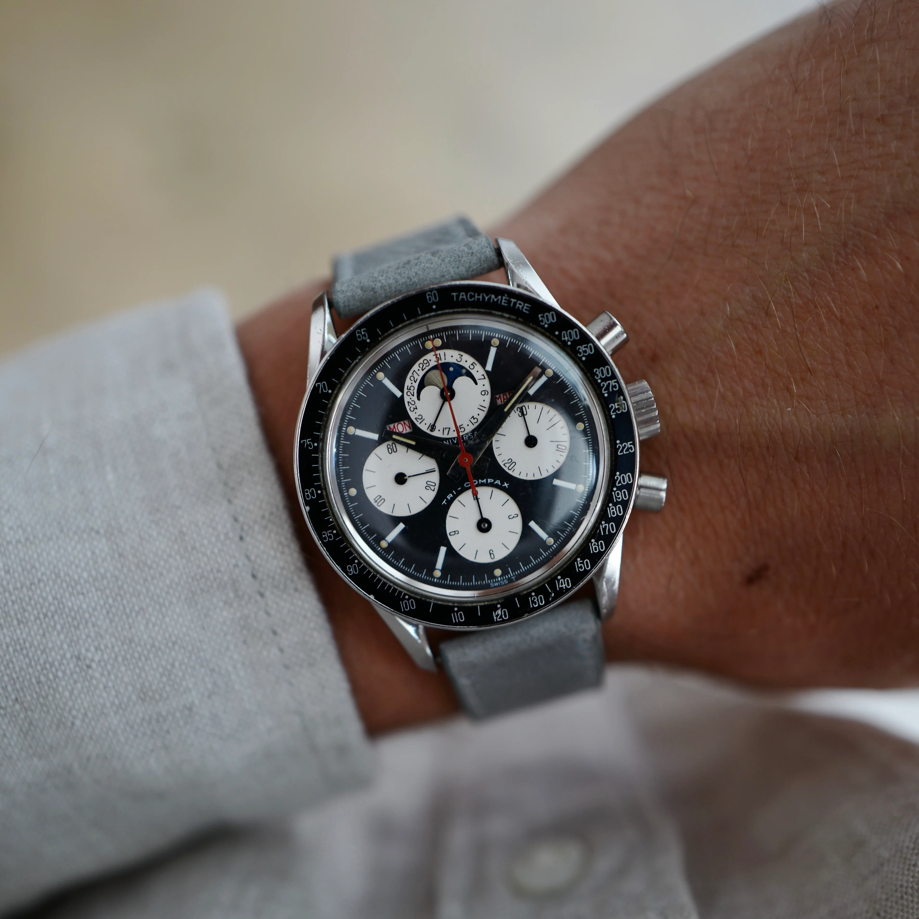 Universal Geneve Eric Clapton Tri-Compax Reference 881101 - Image 8
