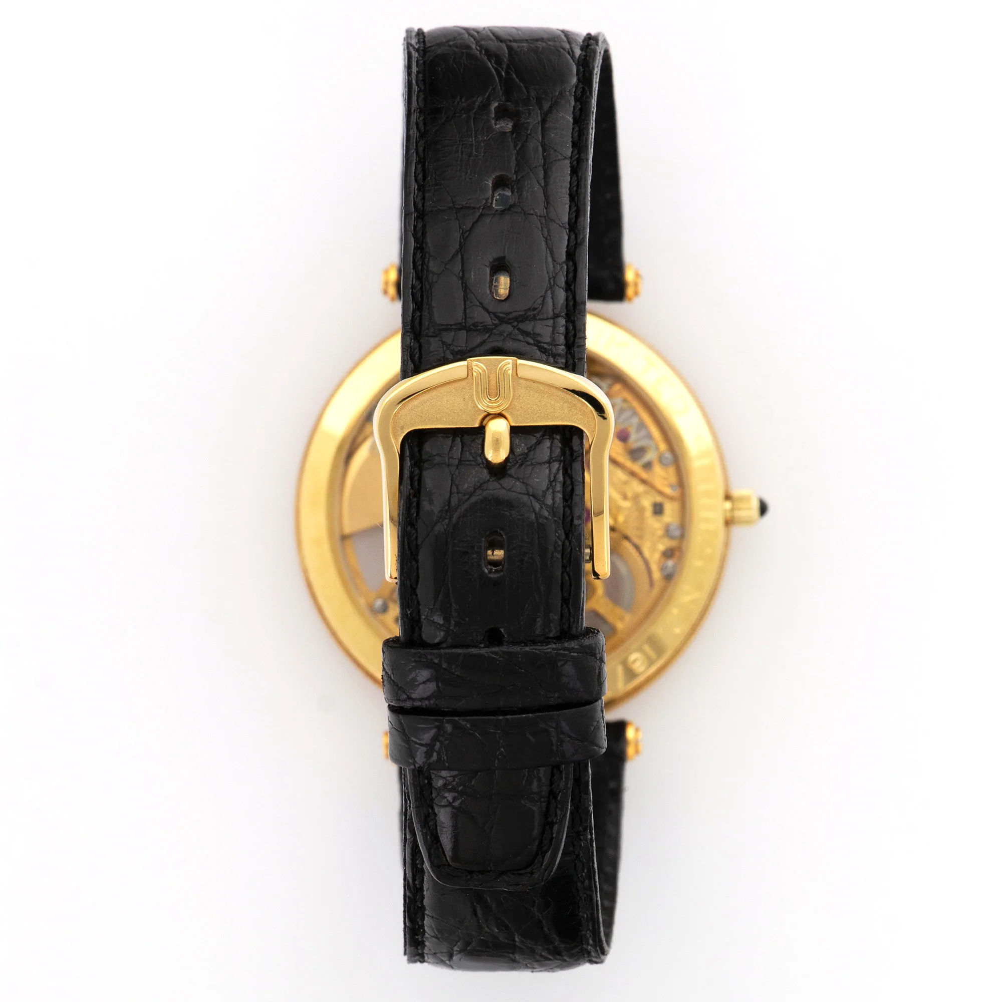 Universal Geneve Yellow Gold Skeletonized Automatic Watch - Image 5