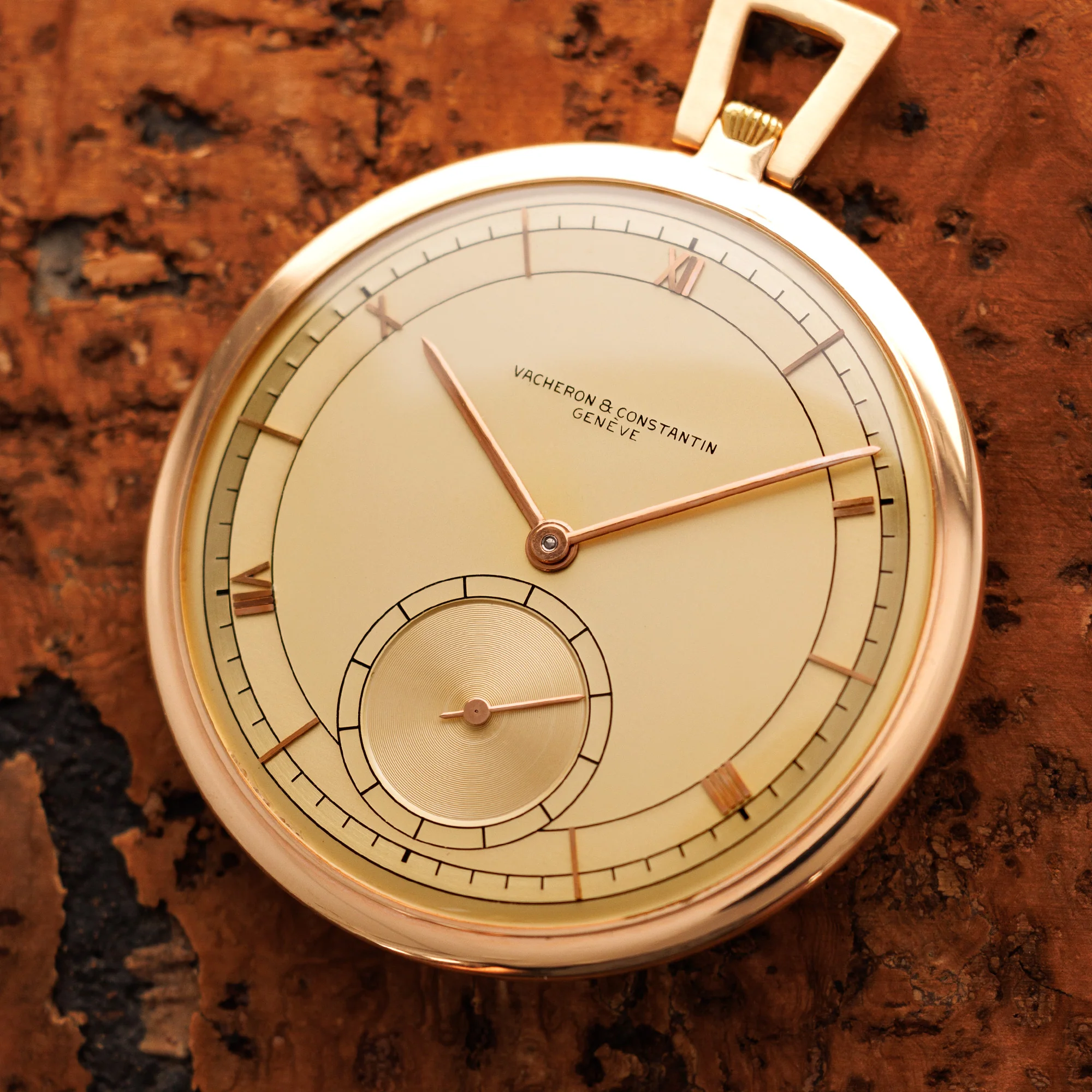 Vacheron Constantin Pink Gold Pocket Watch - Image 2