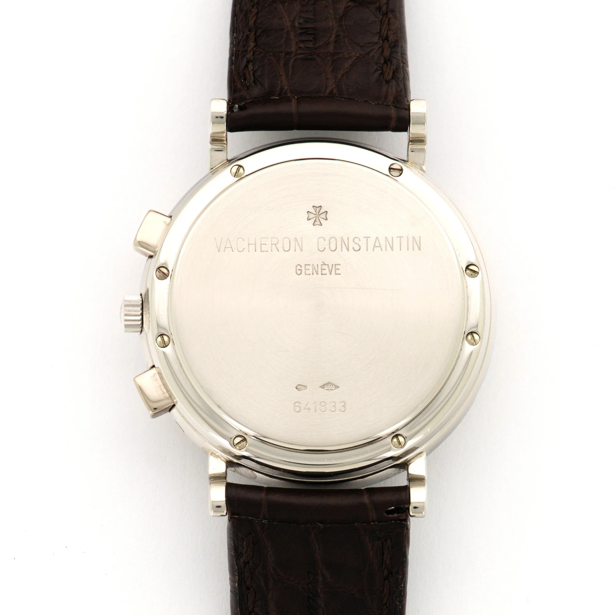 Vacheron Constantin Platinum Perpetual Calendar Chrono Watch Ref. 49005 - Image 4