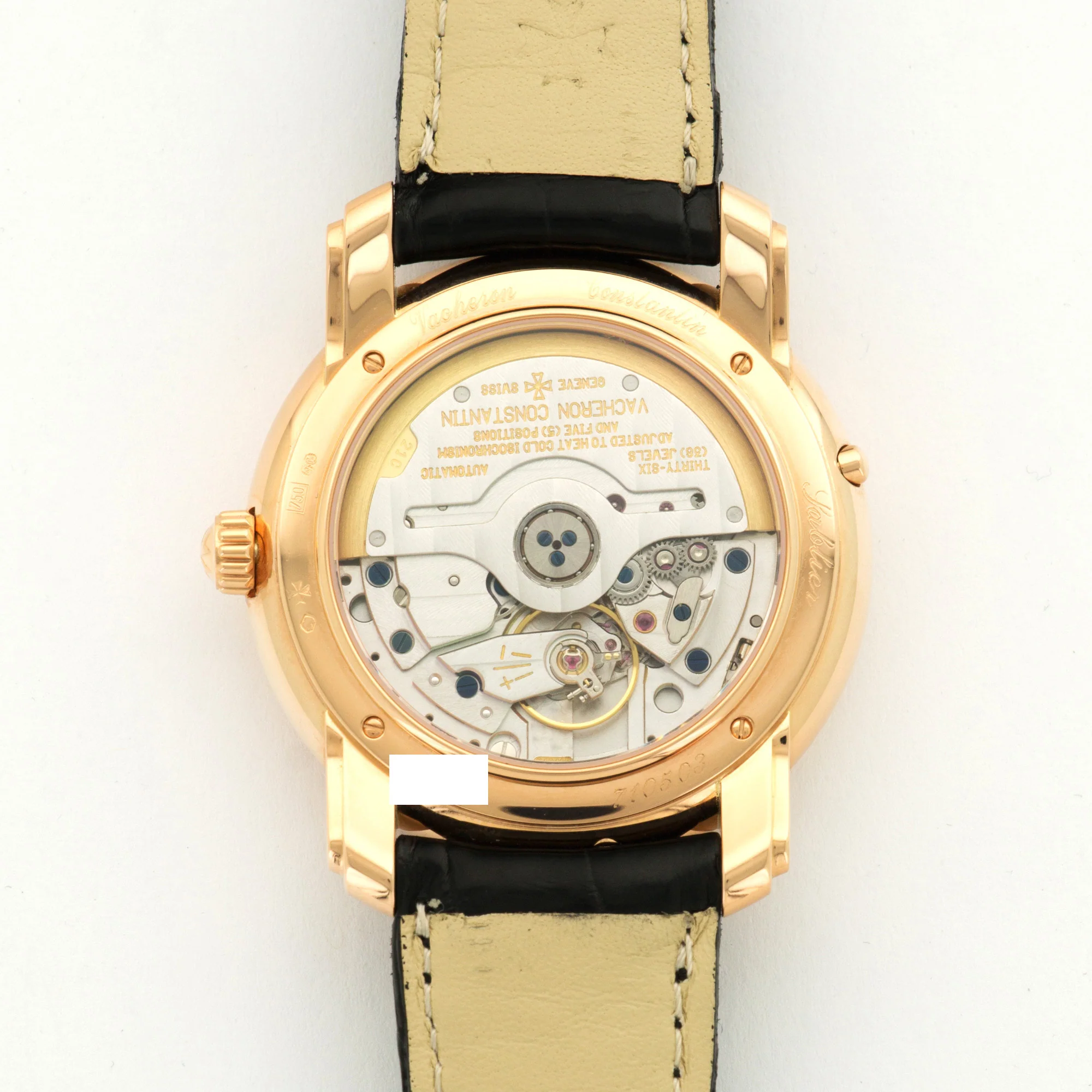 Vacheron Constantin Rose Gold Patrimony 31-Day Retrograde Watch - Image 4