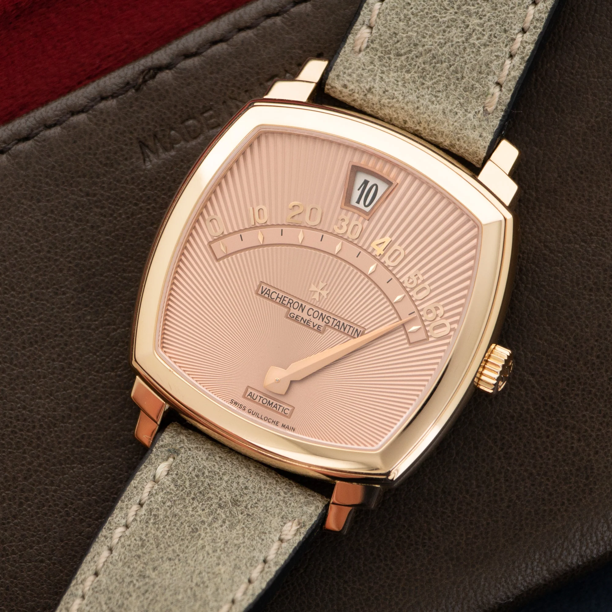Vacheron Constantin Rose Gold Saltarello Jump Hour Watch Ref. 43041 - Image 2