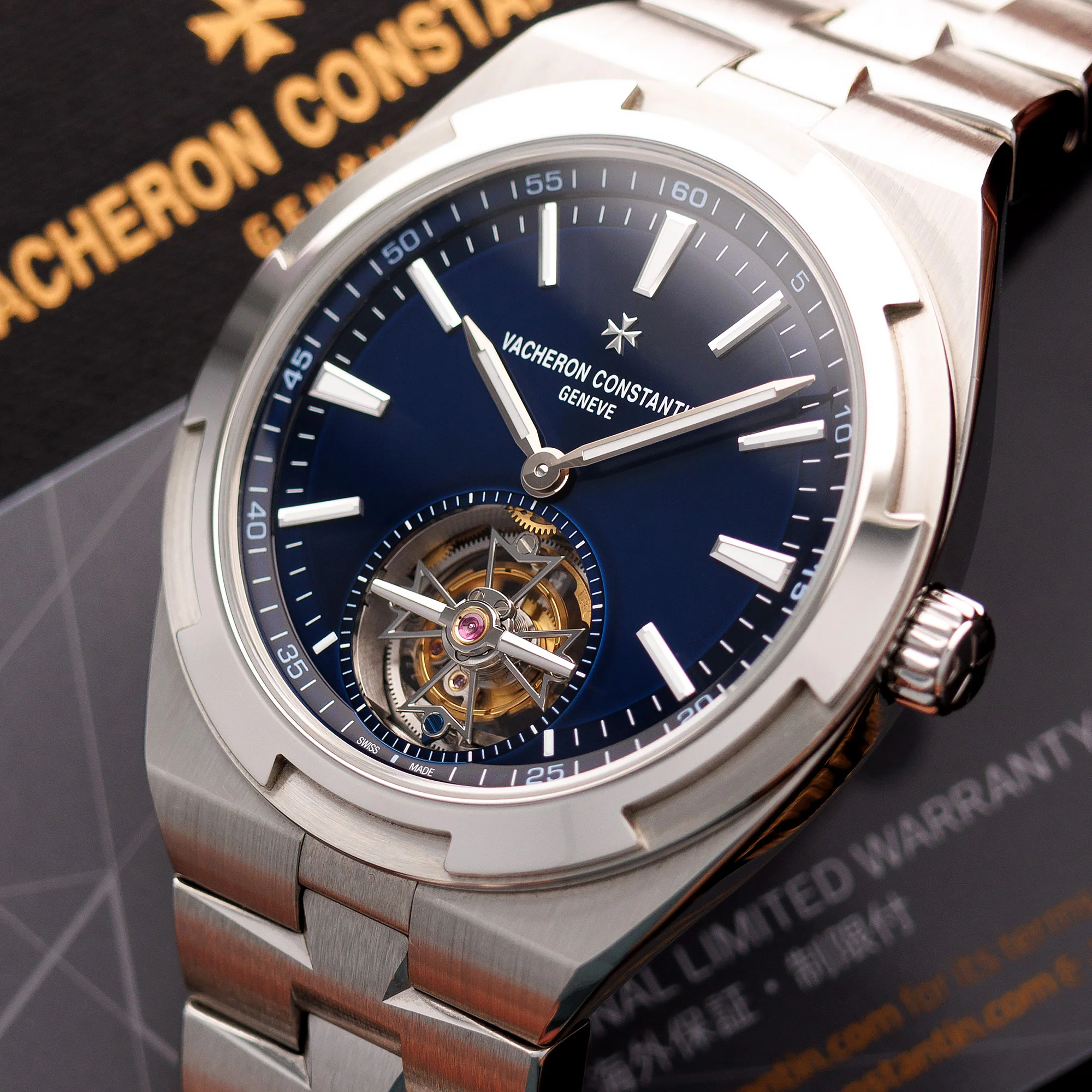Vacheron Constantin Steel Overseas Tourbillon Ref. 6000V/110A - Image 2