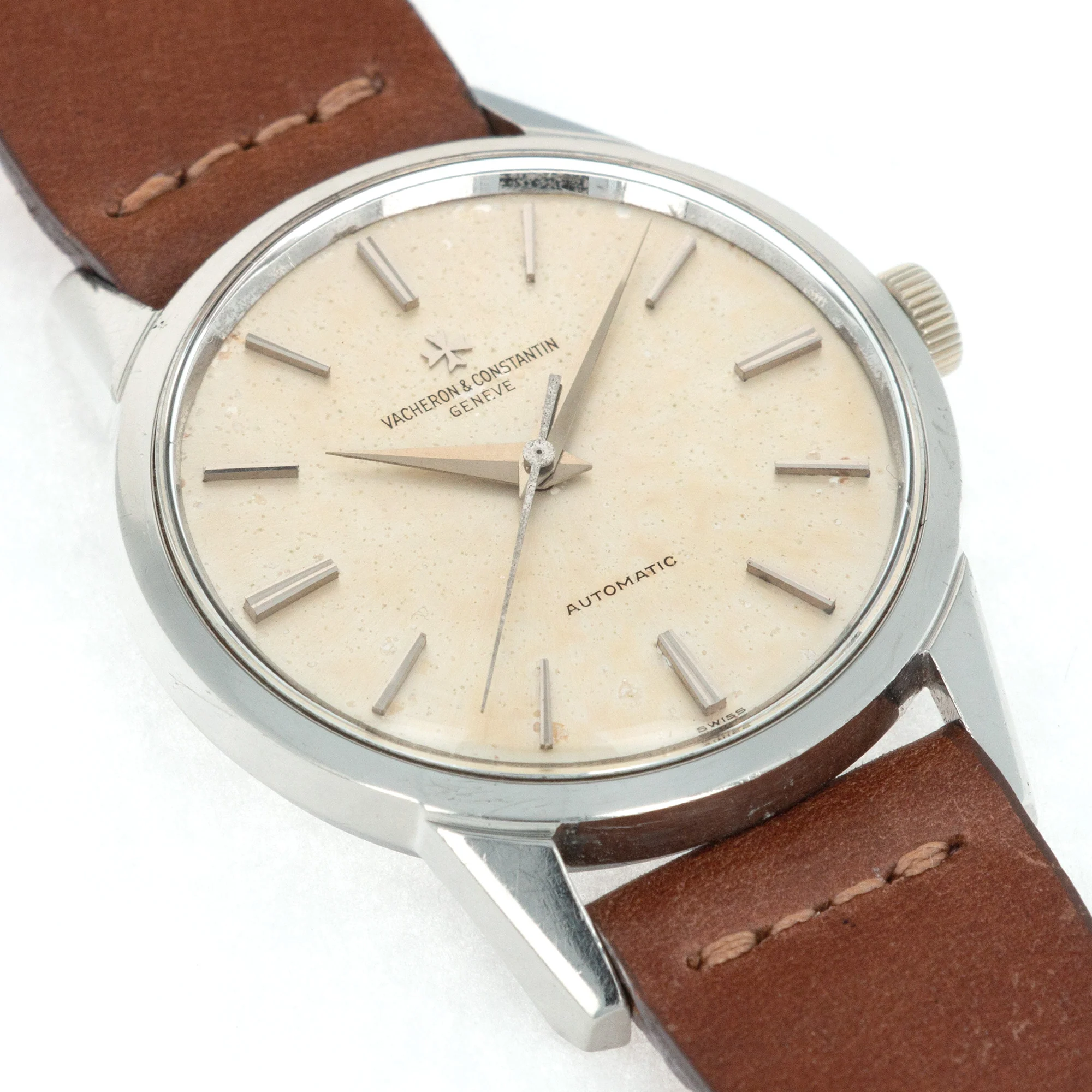 Vacheron Constantin Steel Watch Ref. 6562 - Image 3
