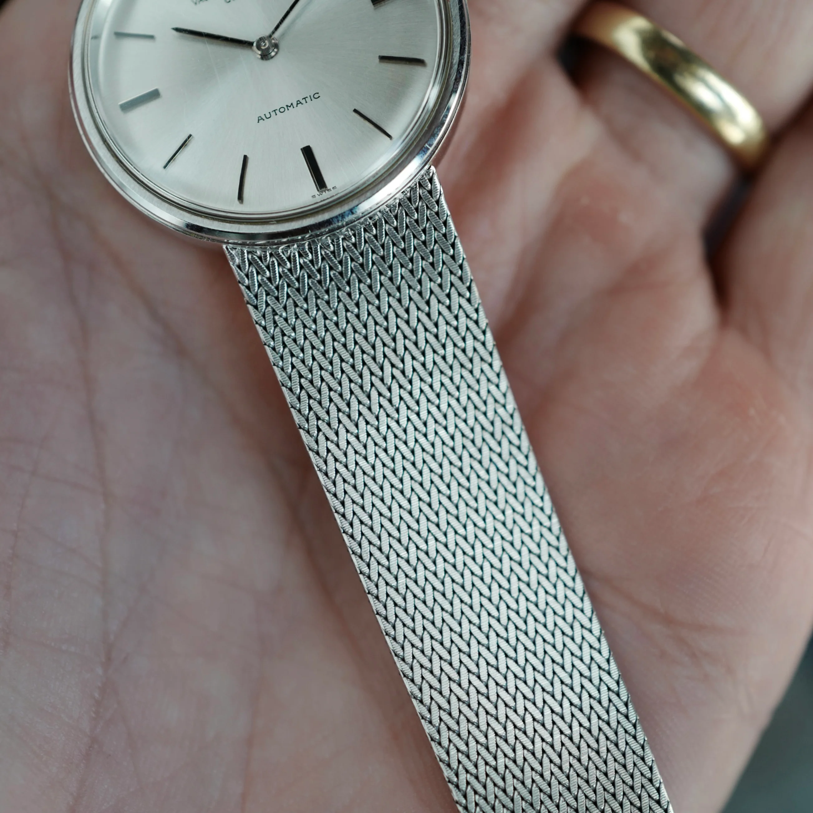 Vacheron Constantin White Gold Automatic Watch (NEW ARRIVAL) - Image 2
