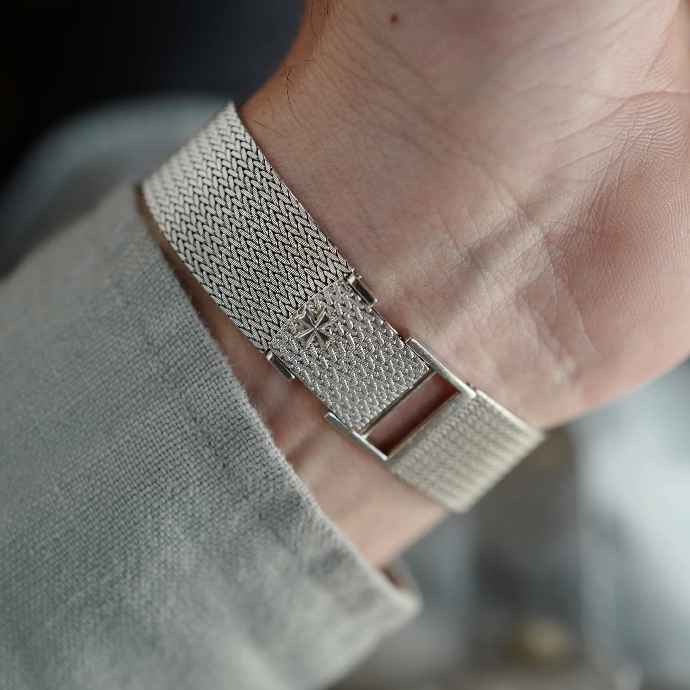 Vacheron Constantin White Gold Automatic Watch (NEW ARRIVAL) - Image 3