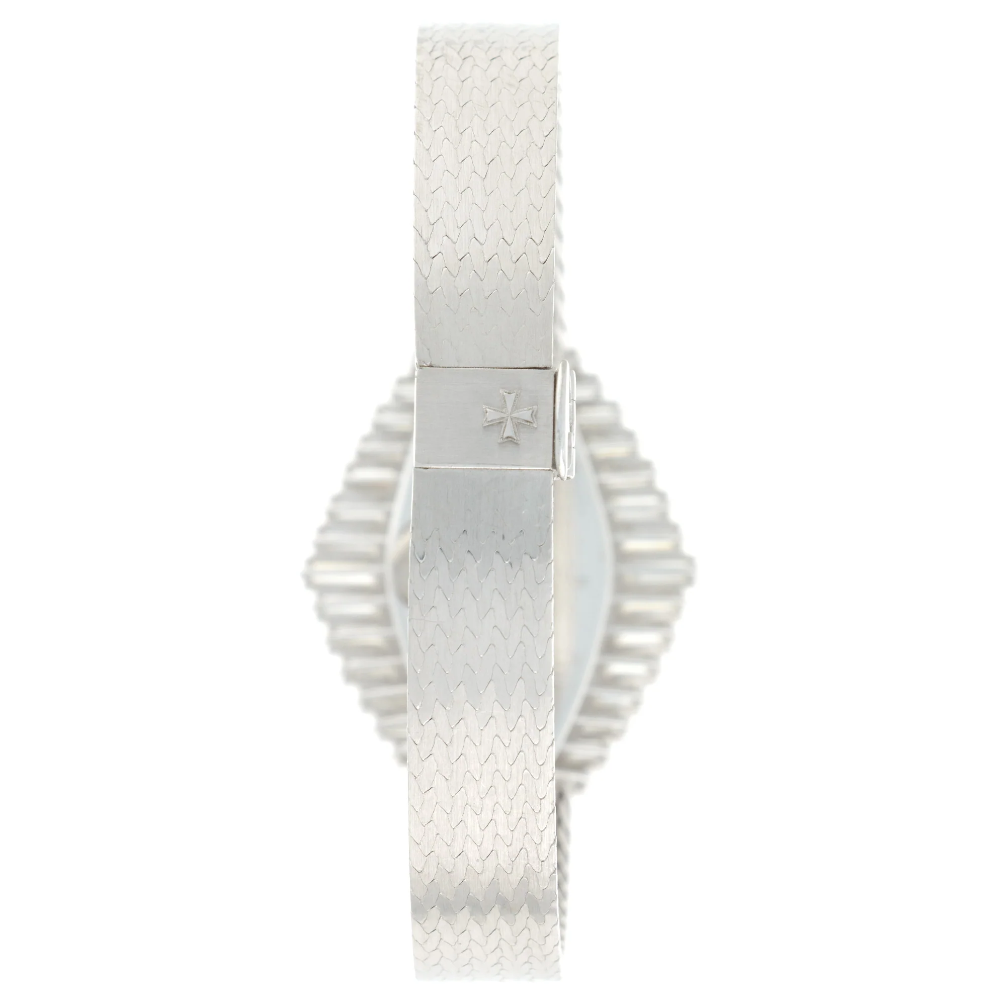Vacheron Constantin White Gold Baguette Diamond Watch - Image 5