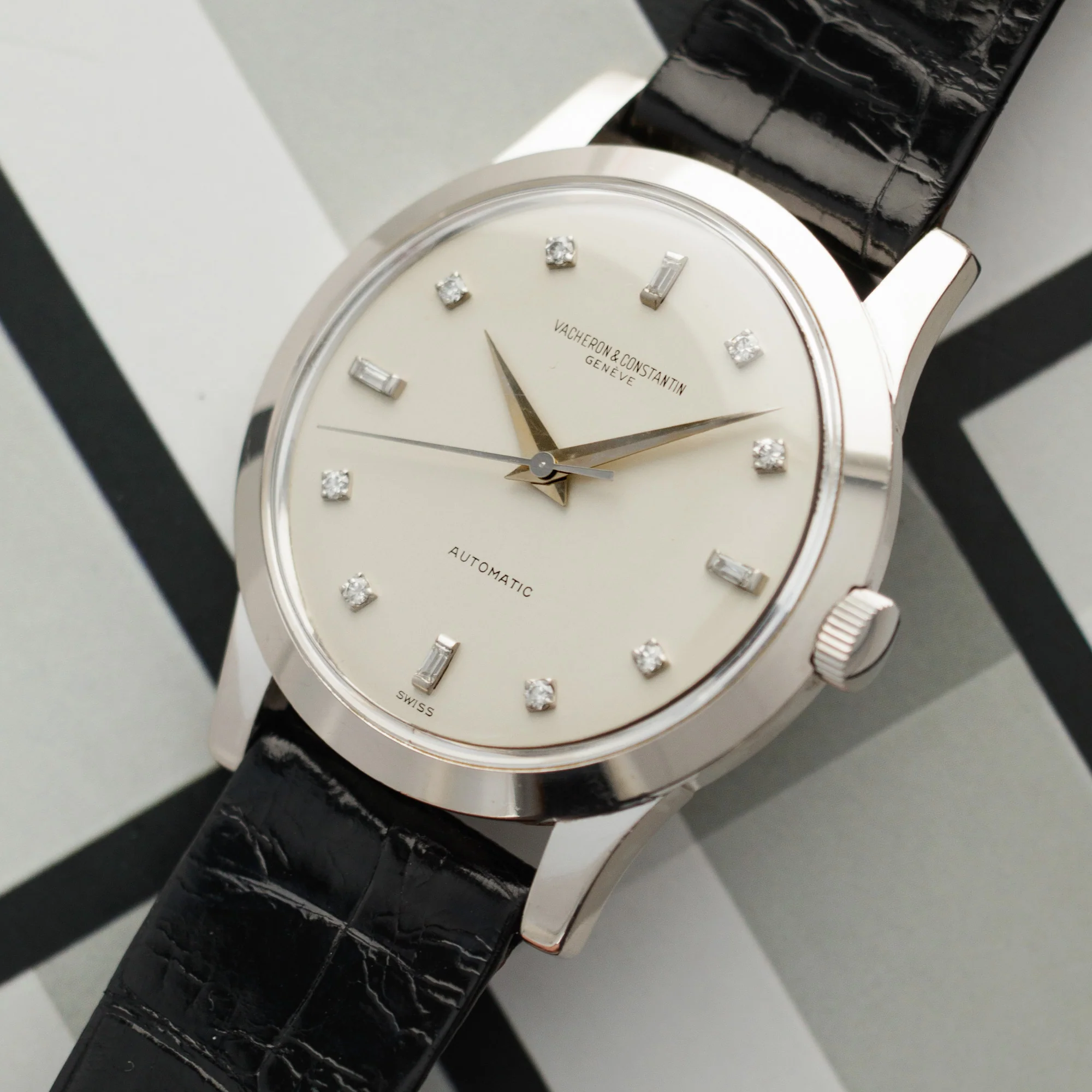 Vacheron Constantin White Gold Diamond Watch Ref. 6378Q - Image 2