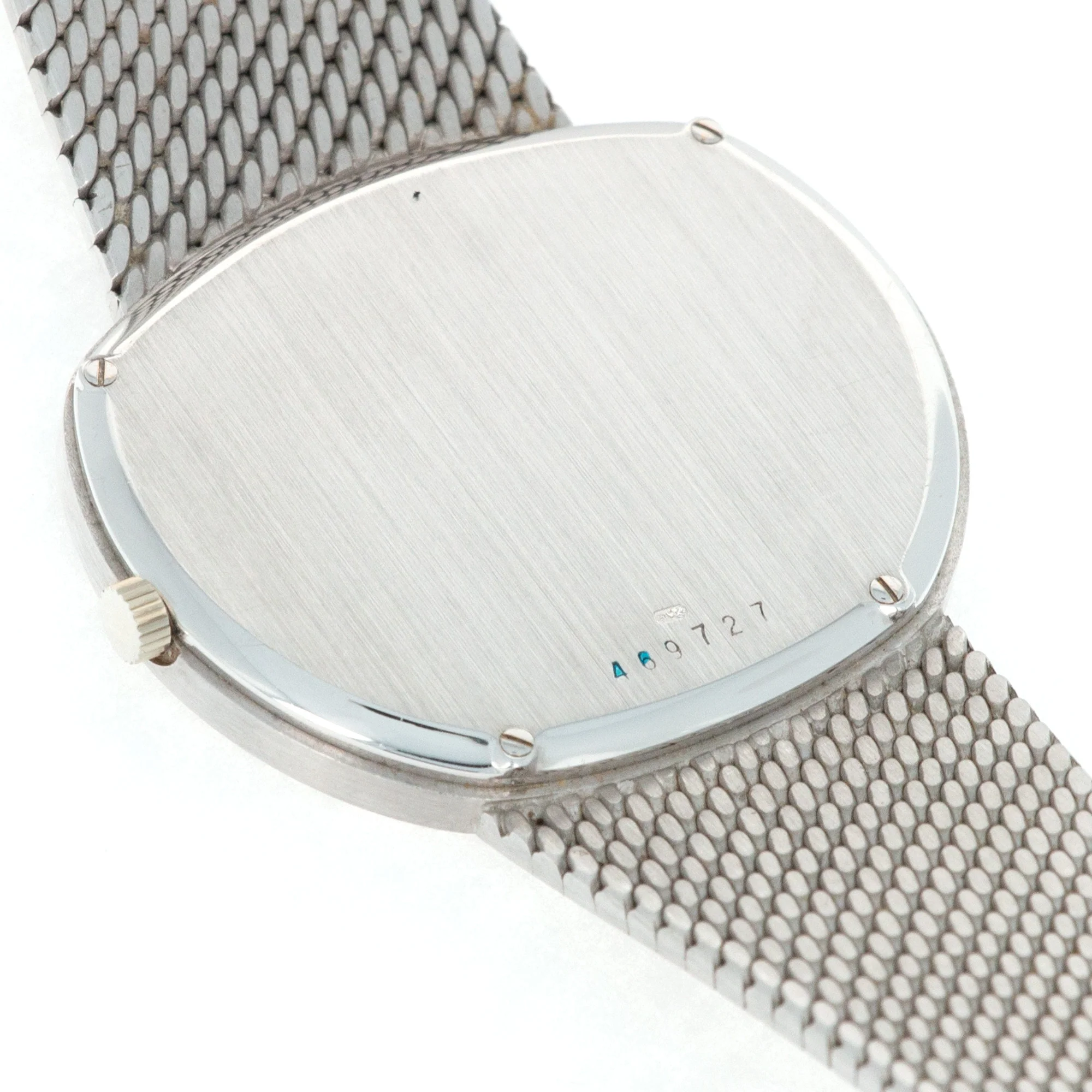 Vacheron Constantin White Gold Lapis Dial Watch, 1970s - Image 7
