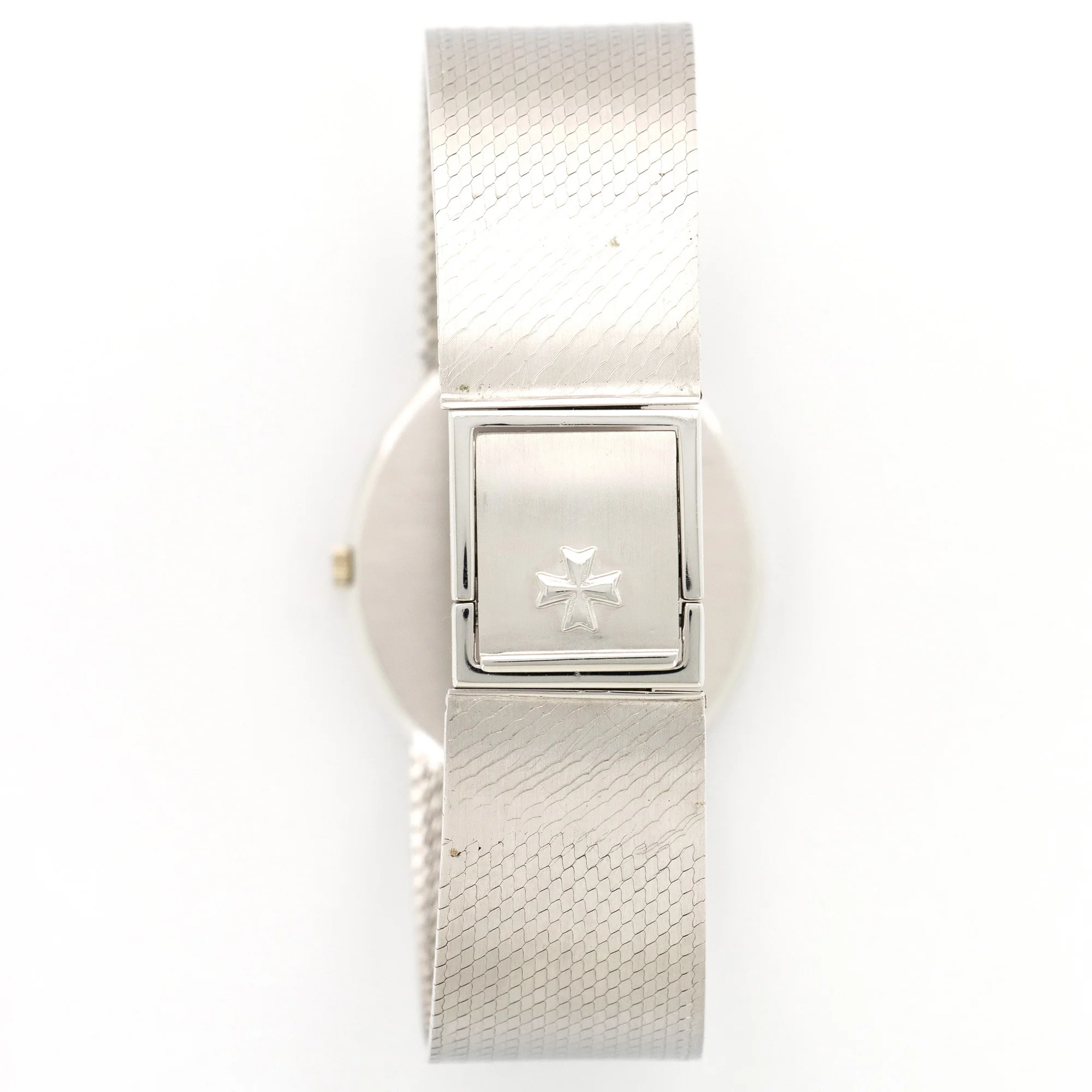 Vacheron Constantin White Gold Lapis Dial Watch - Image 4