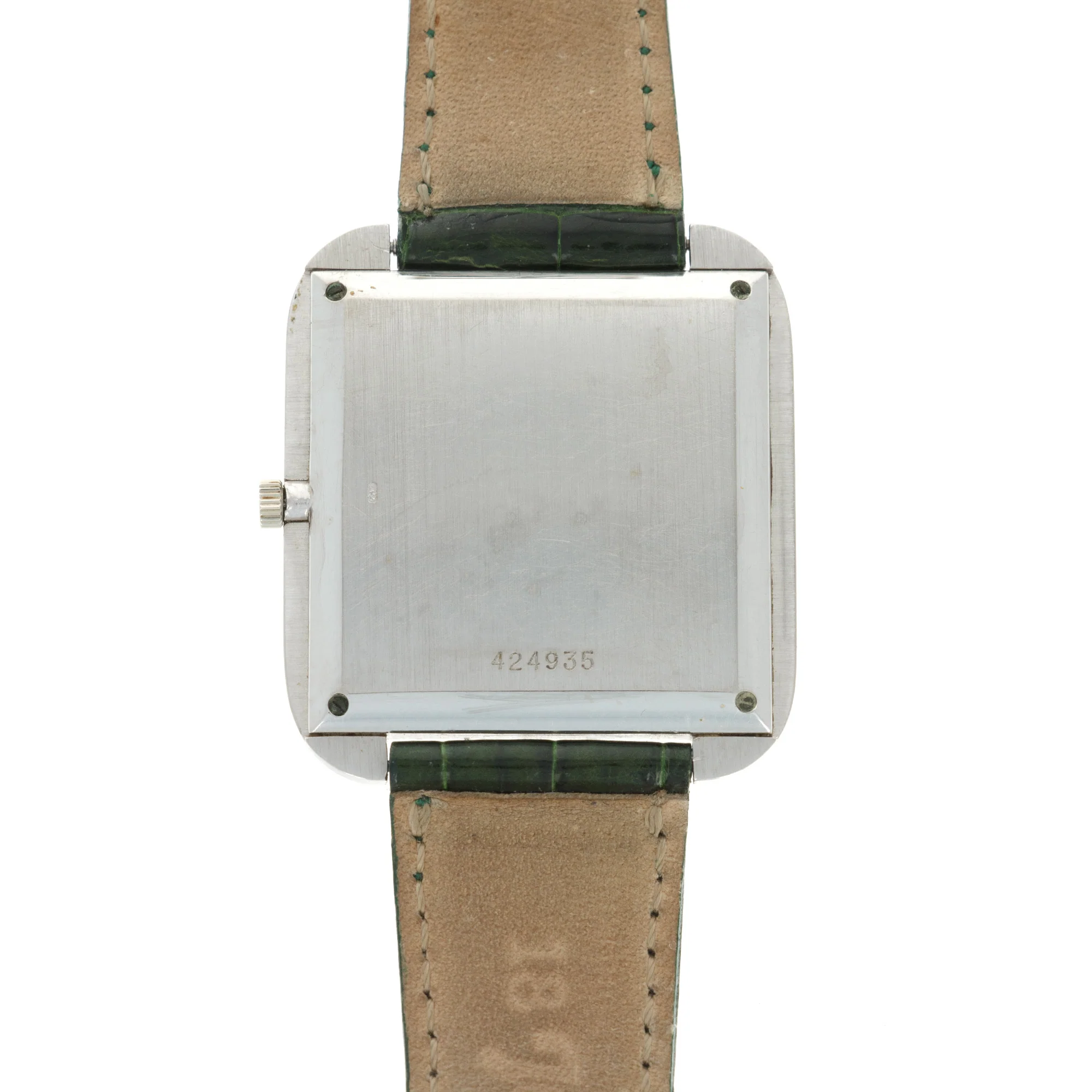 Vacheron Constantin White Gold Oversized TV-Shaped Watch, 1960s - Image 4