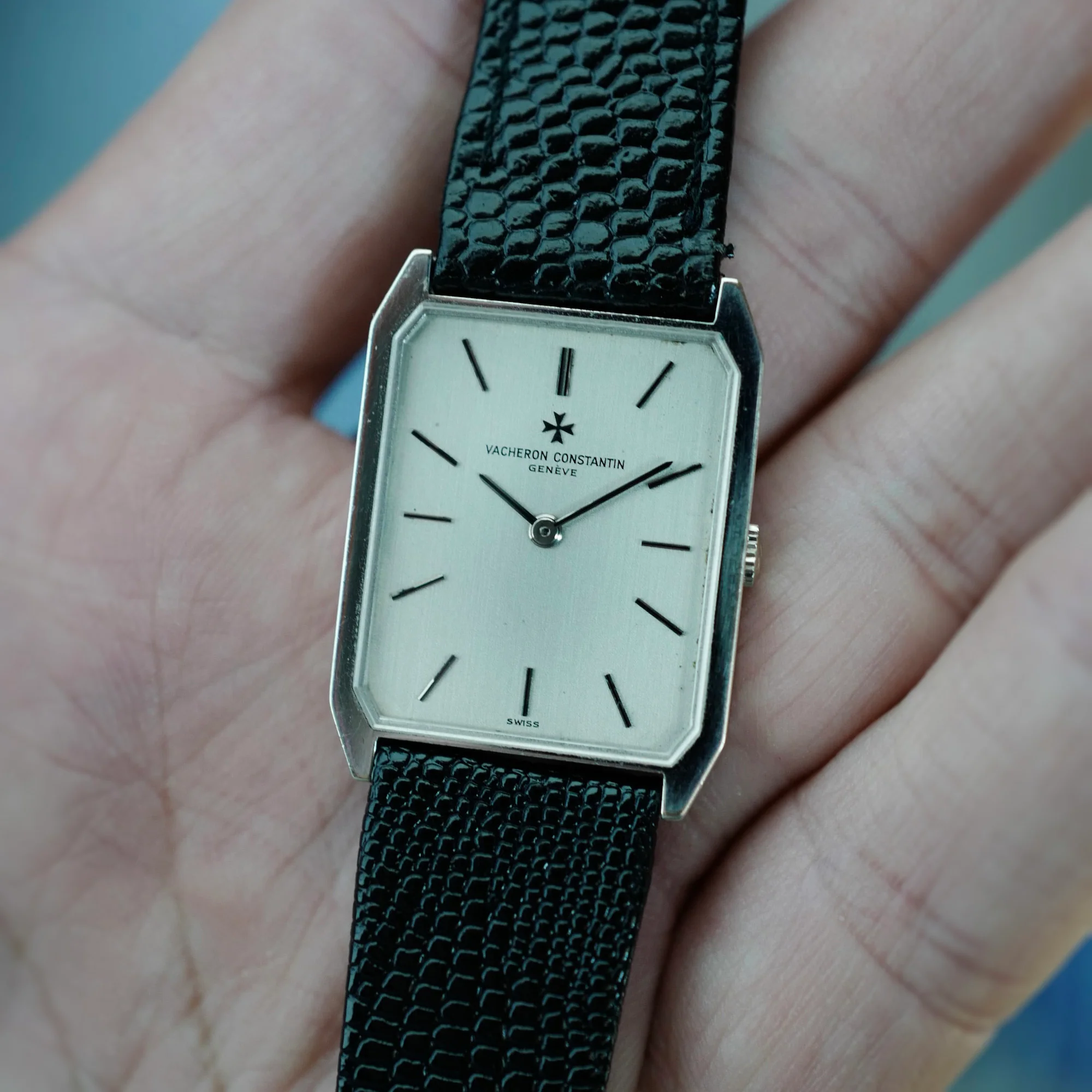 Vacheron Constantin White Gold Rectangular Watch Ref. 39200 - Image 6