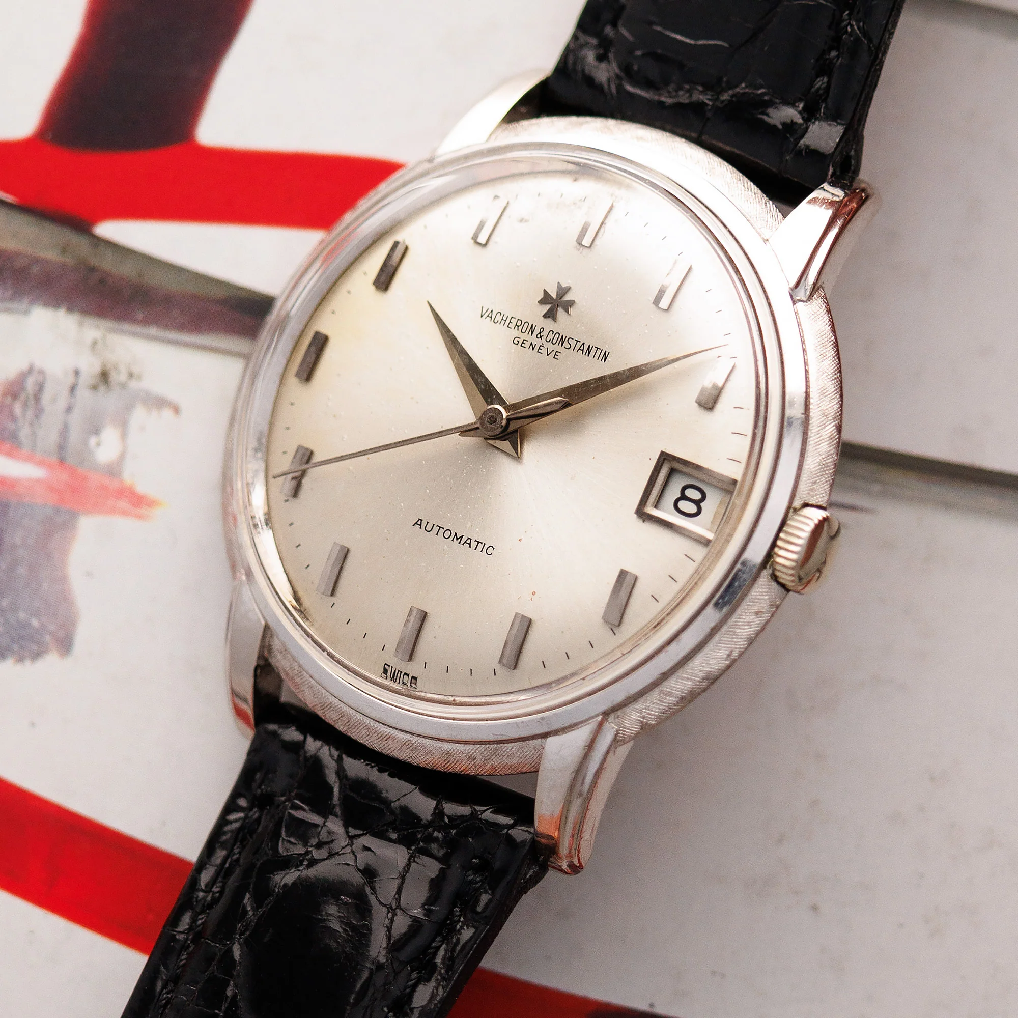 Vacheron Constantin White Gold Vintage Automatic Watch - Image 2