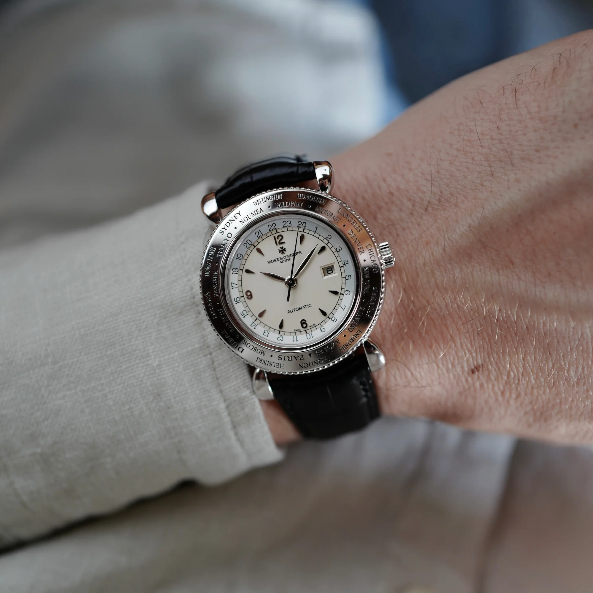 Vacheron Constantin White Gold World Time Ref. 48250 - Image 3