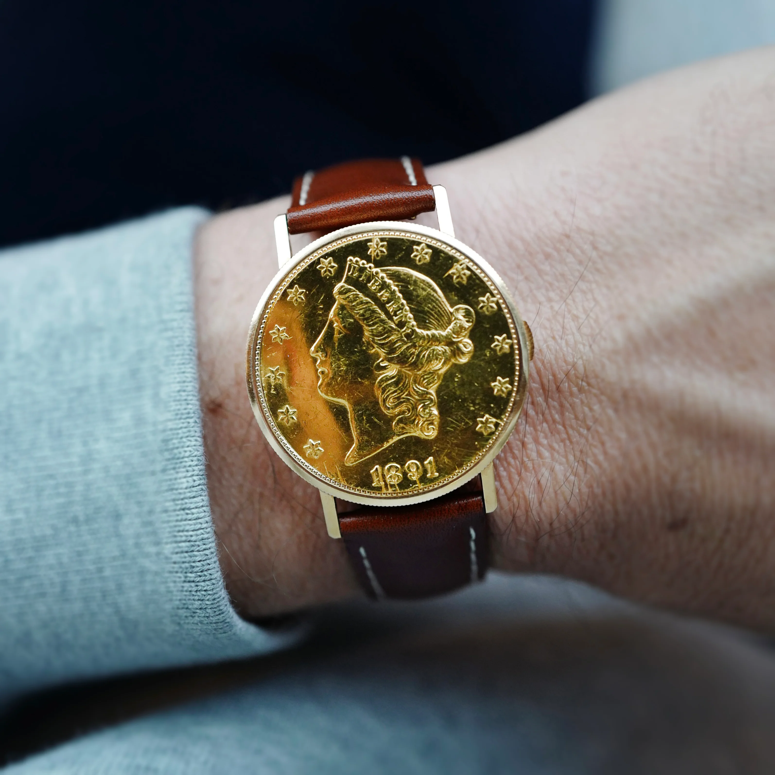 Vacheron Constantin Yellow Gold Coin Watch (New Arrival