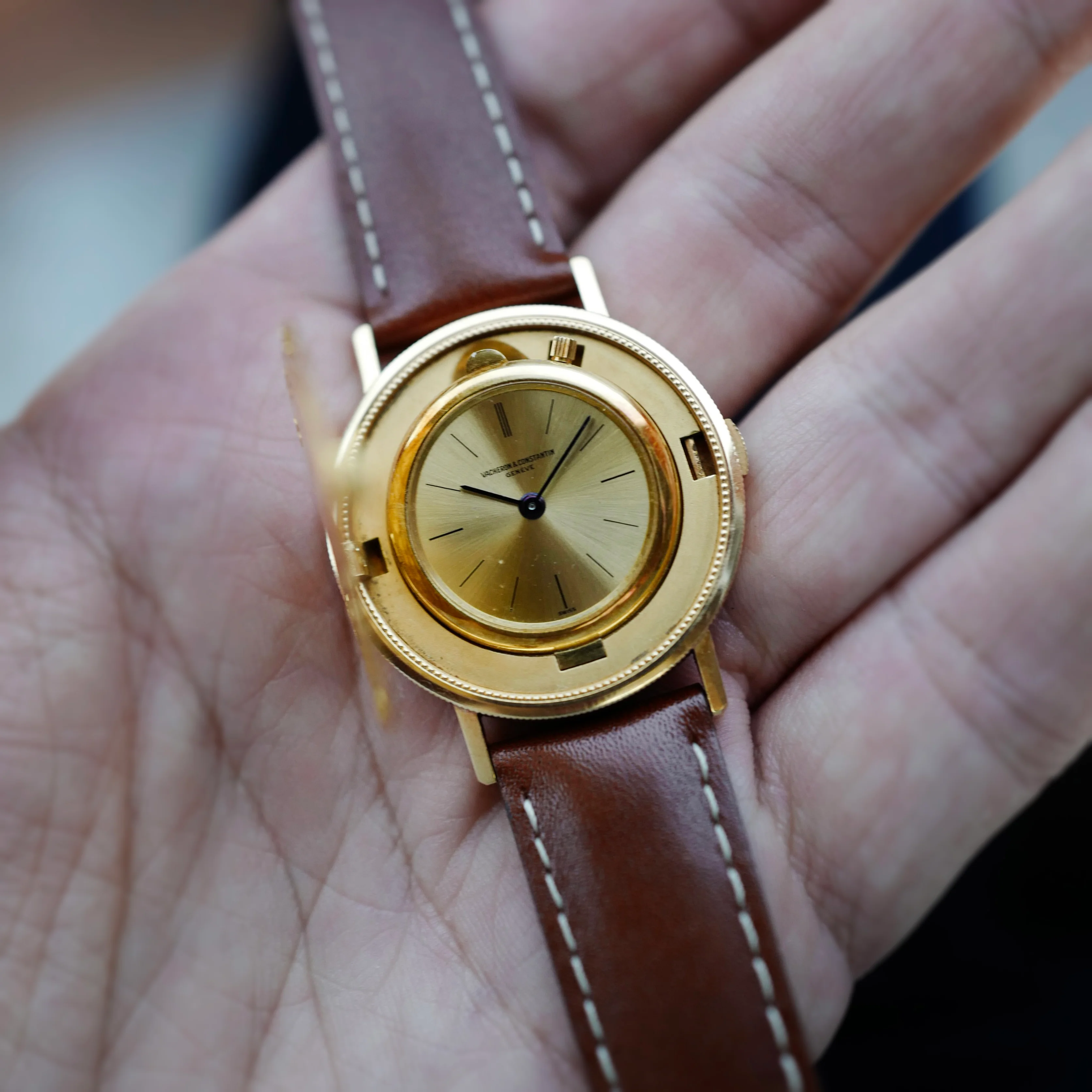 Vacheron Constantin Yellow Gold Coin Watch (New Arrival - Image 2