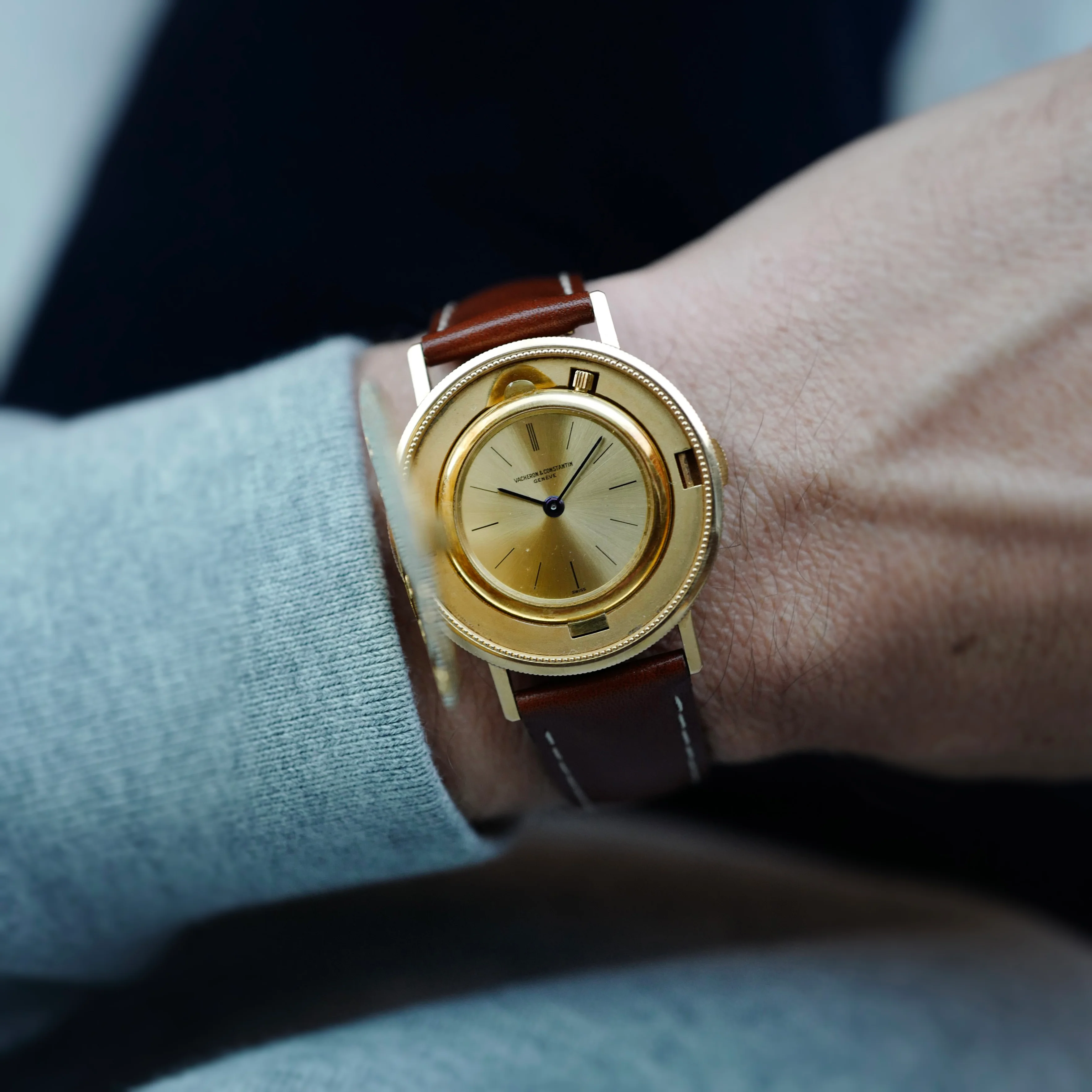 Vacheron Constantin Yellow Gold Coin Watch (New Arrival - Image 4