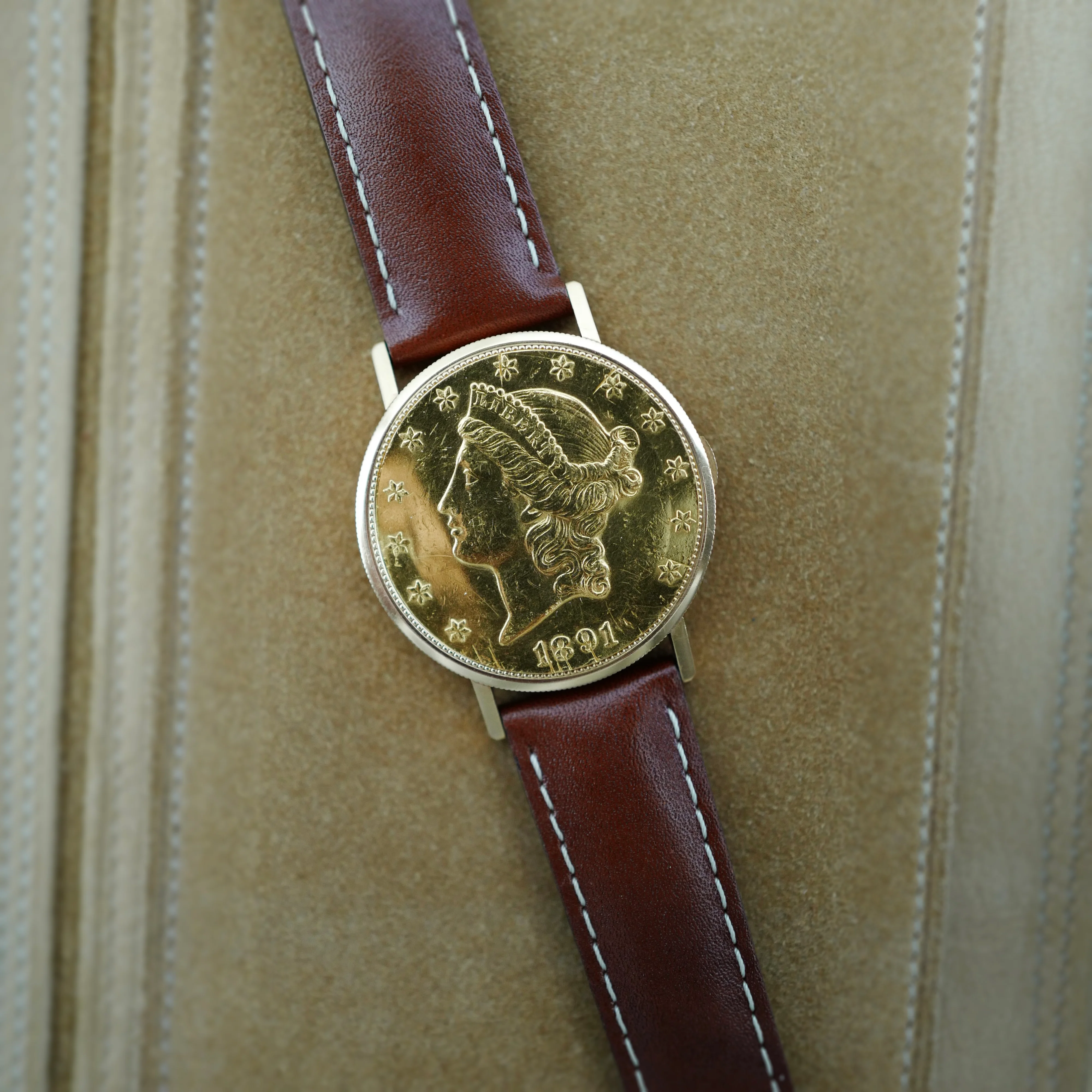 Vacheron Constantin Yellow Gold Coin Watch (New Arrival - Image 5