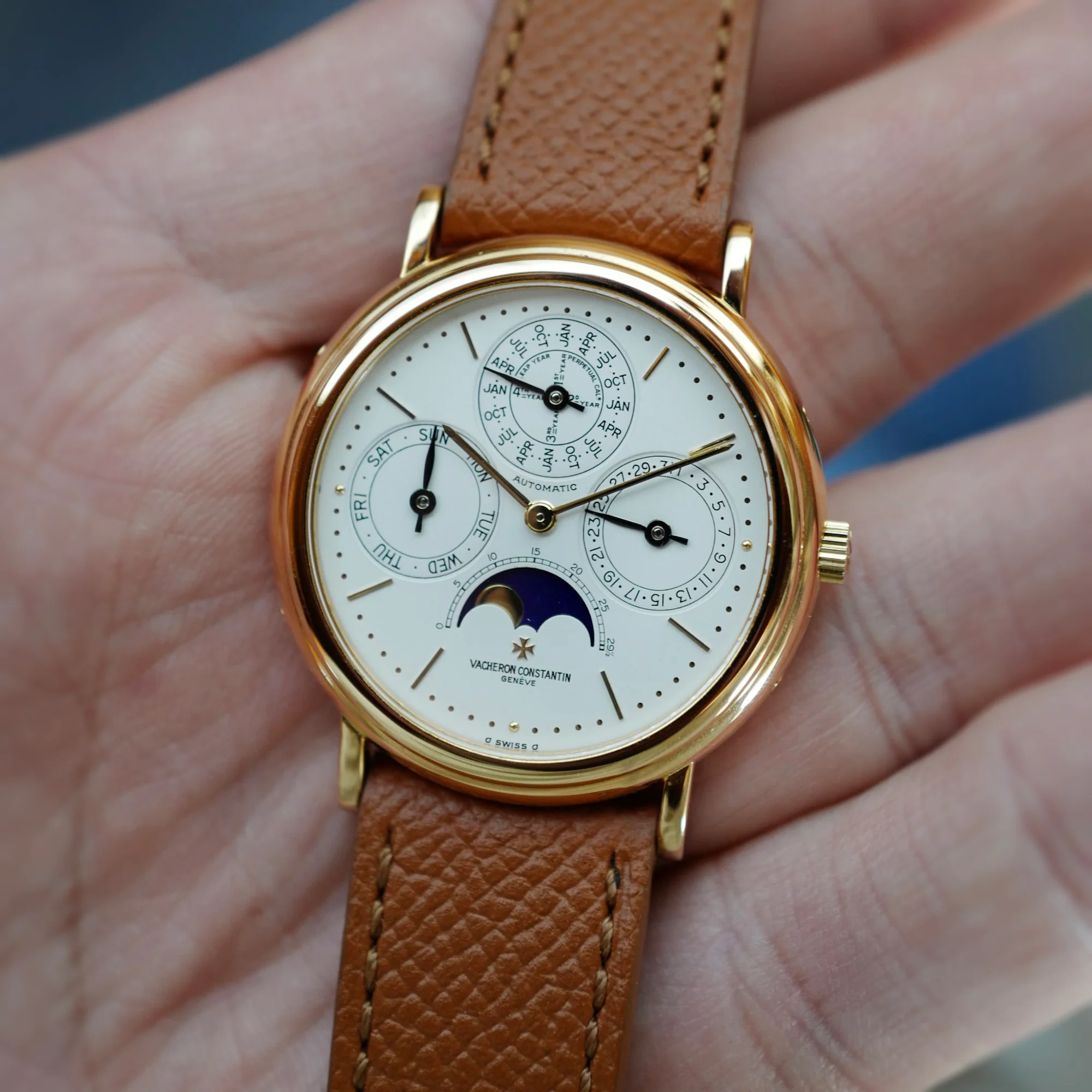Vacheron Constantin Yellow Gold Perpetual Calendar Ref. 43031 - Image 4