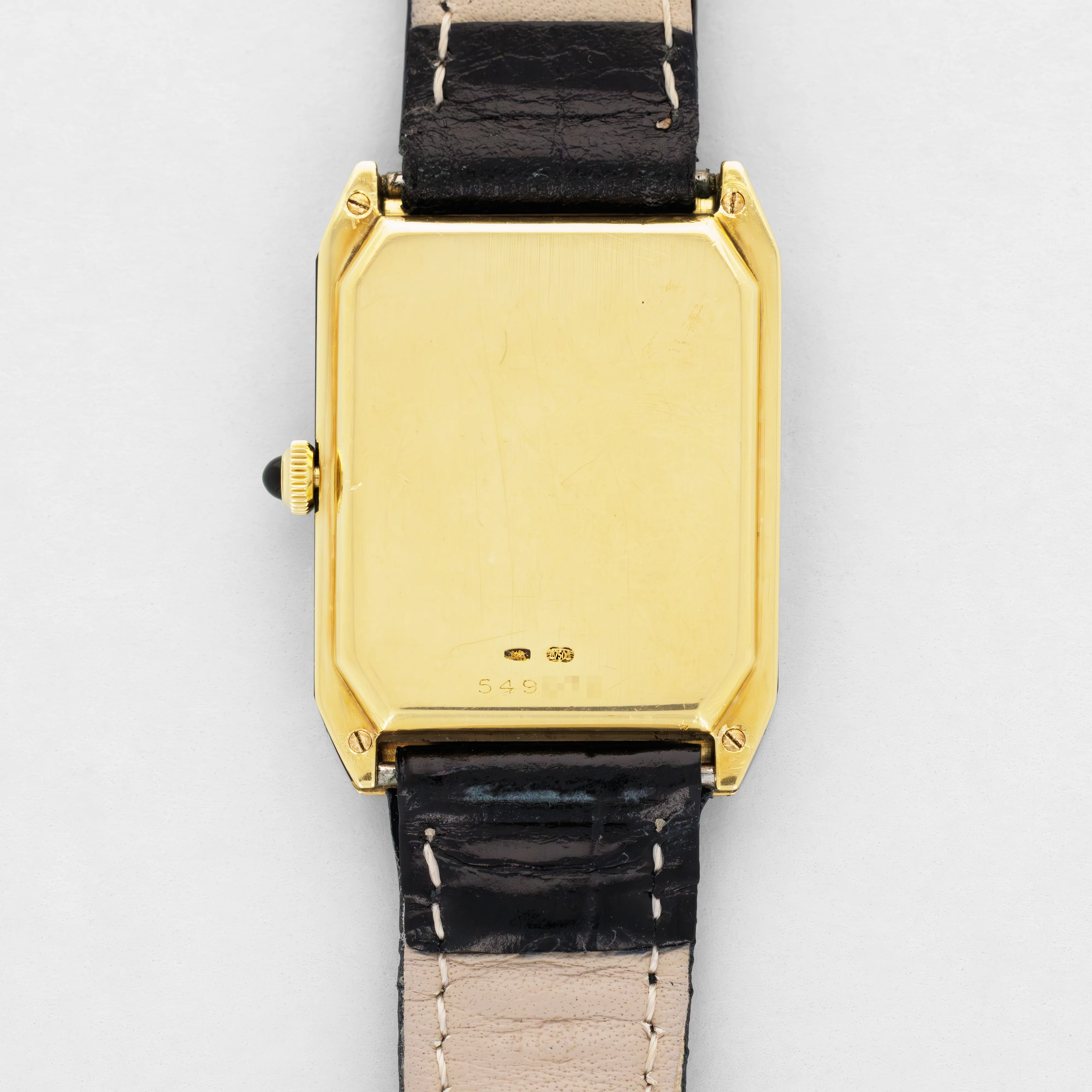 Vacheron Constantin Yellow Gold Rectangular Watch Ref. 39200 - Image 3