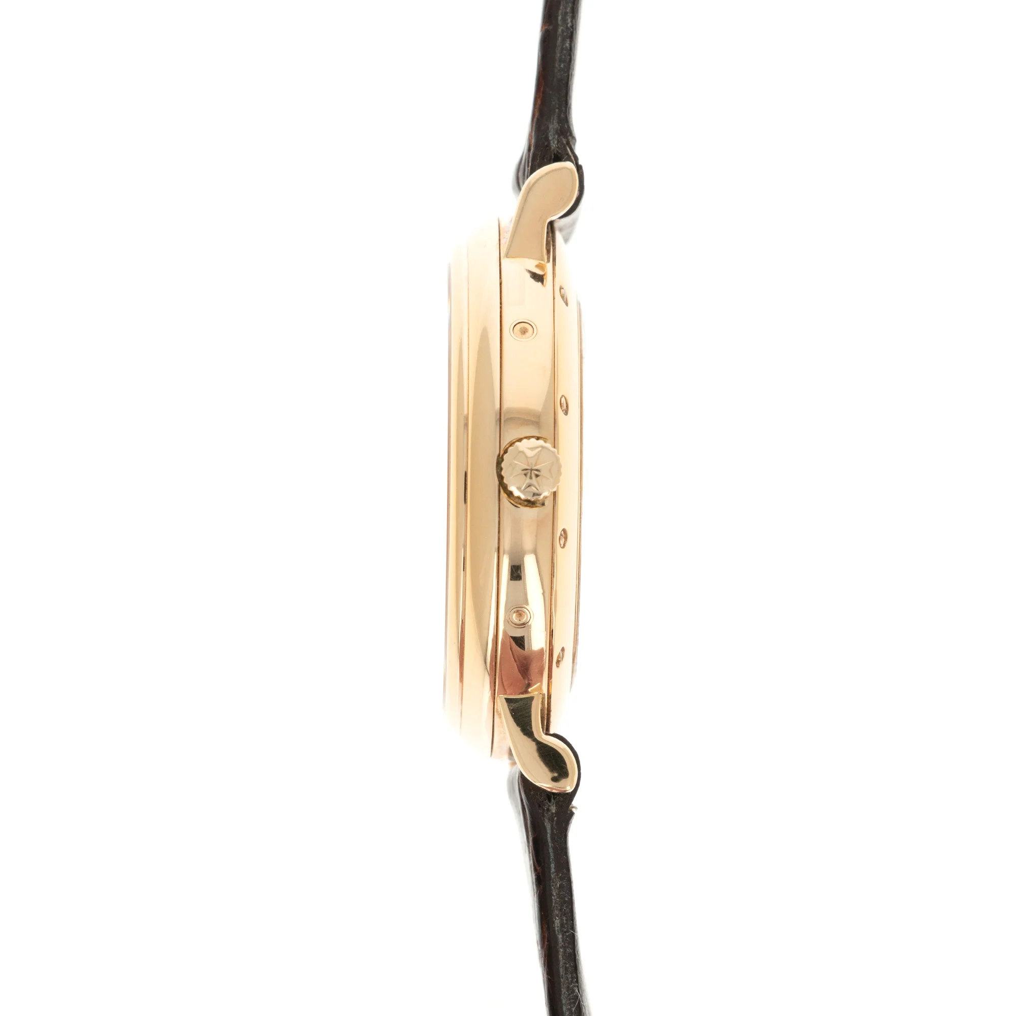 Vacheron Constantin Yellow Gold Triple Date Moonphase Watch - Image 5