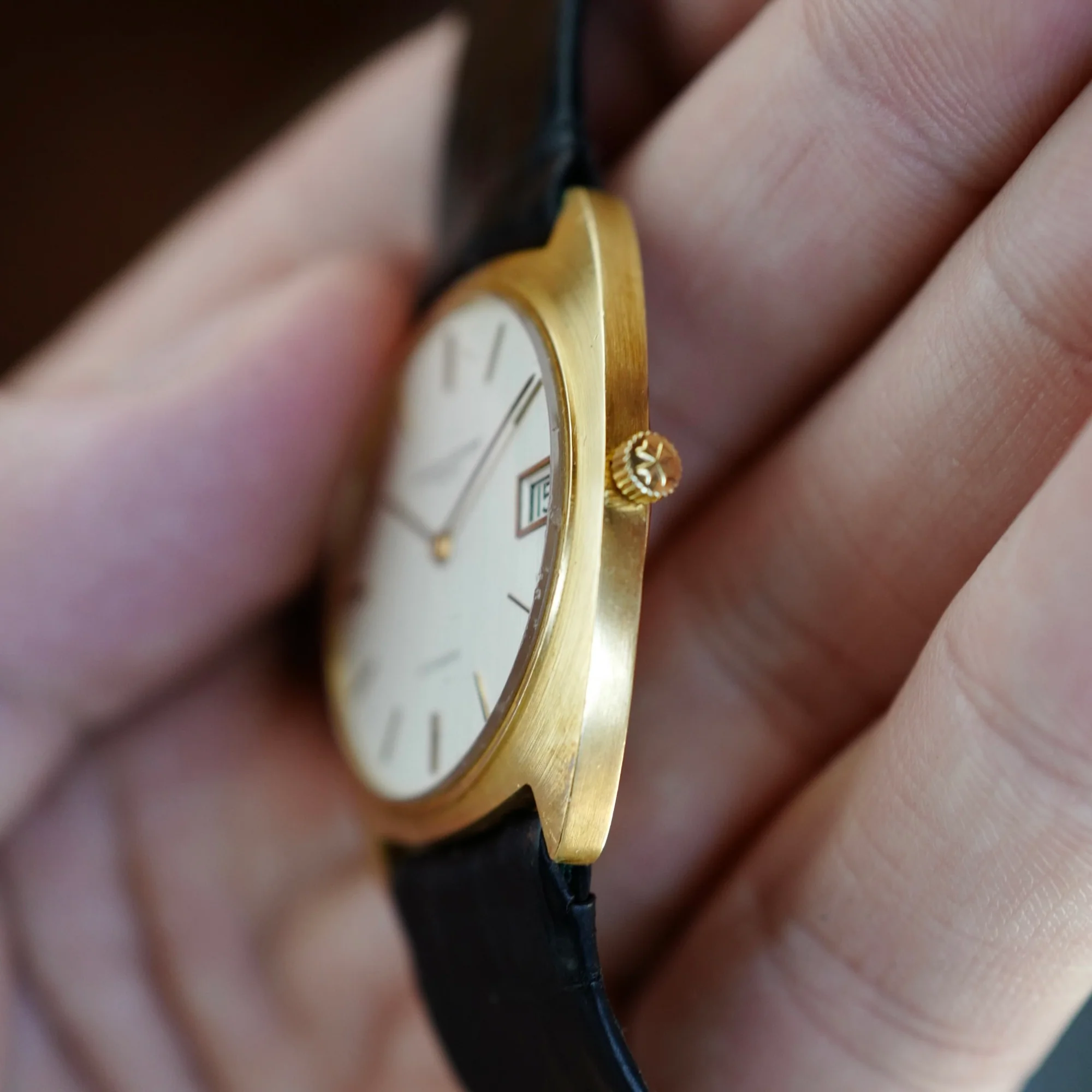 Vacheron Constantin Yellow Gold Ultra-Thin C Shape Ref. 7595 (NEW ARRIVAL) - Image 5