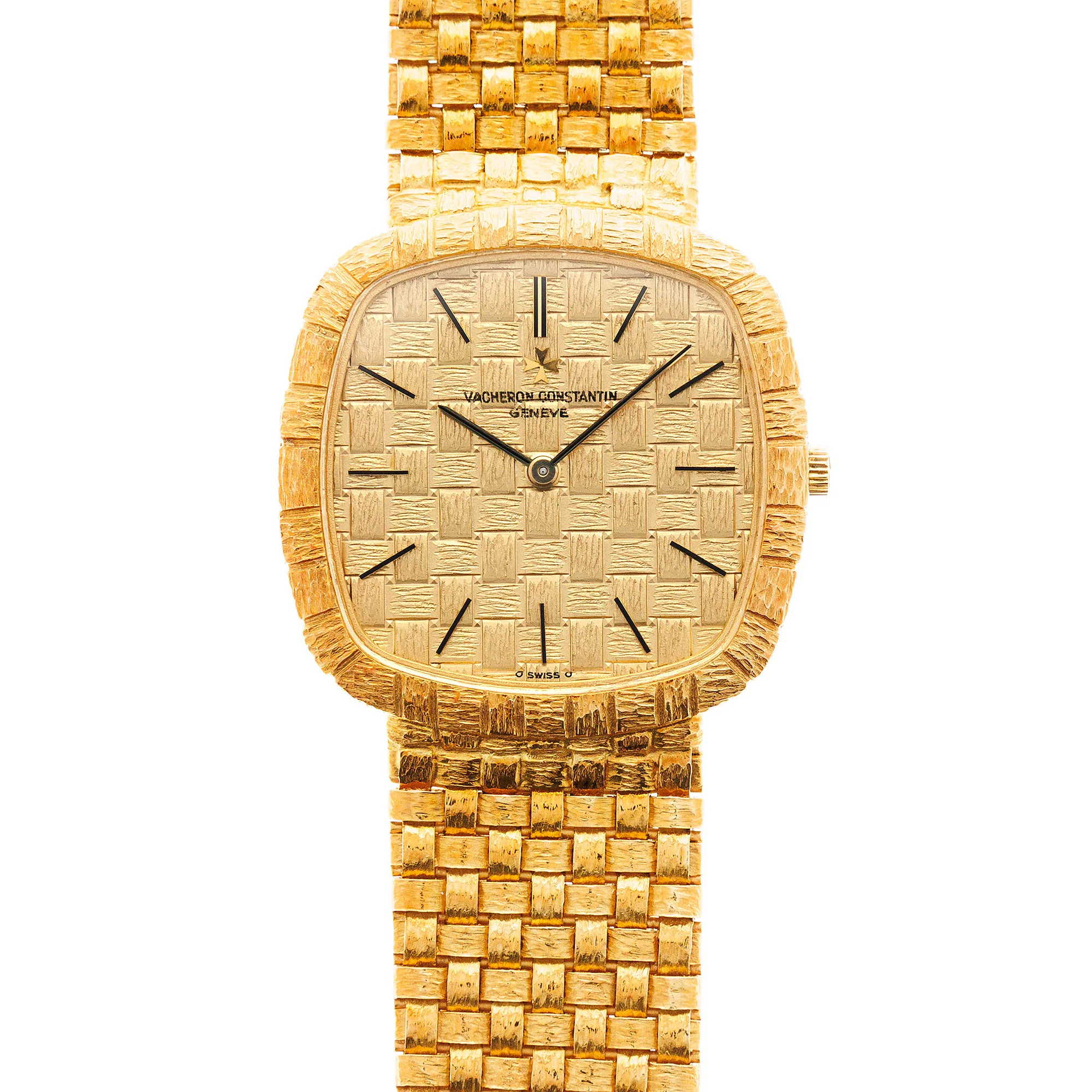 Vacheron Constantin Yellow Gold Woven Band Watch