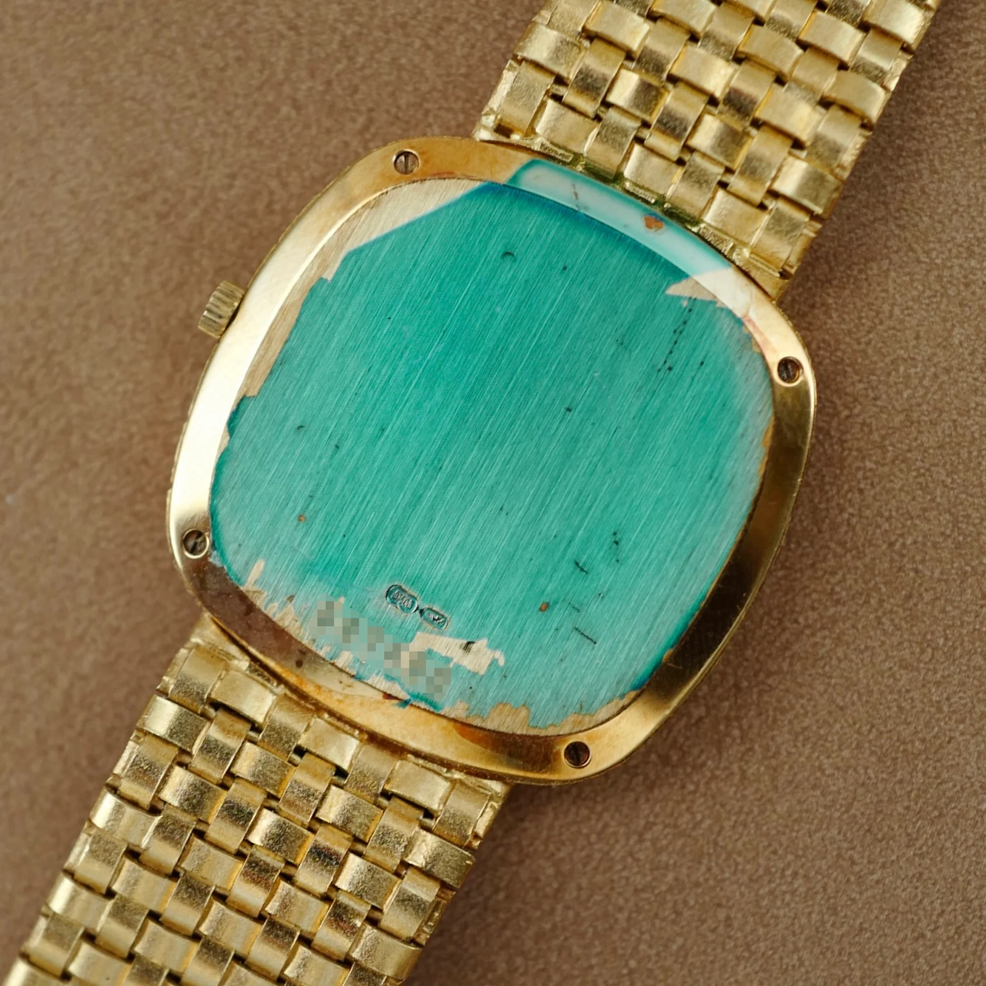 Vacheron Constantin Yellow Gold Woven Band Watch - Image 5