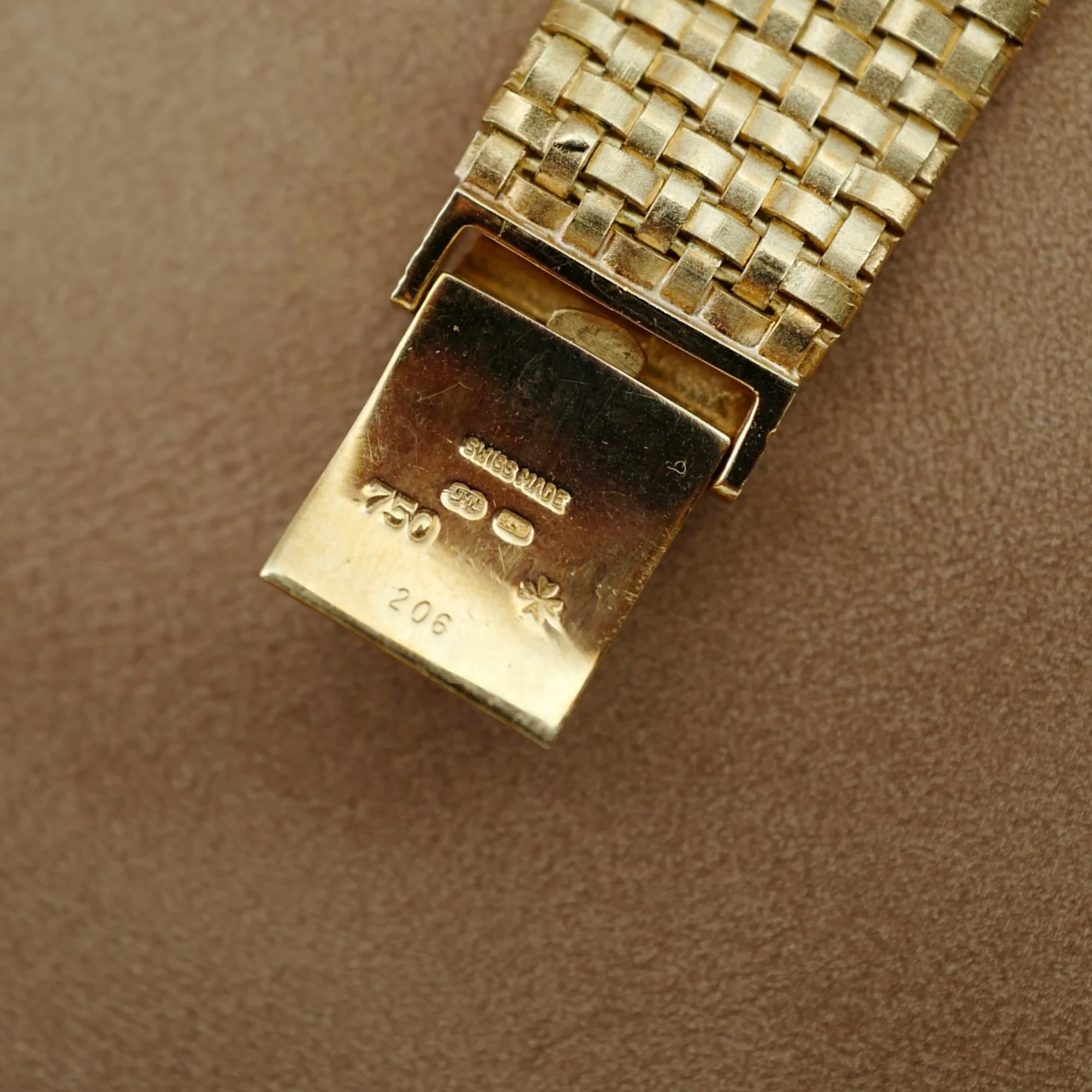 Vacheron Constantin Yellow Gold Woven Band Watch - Image 7