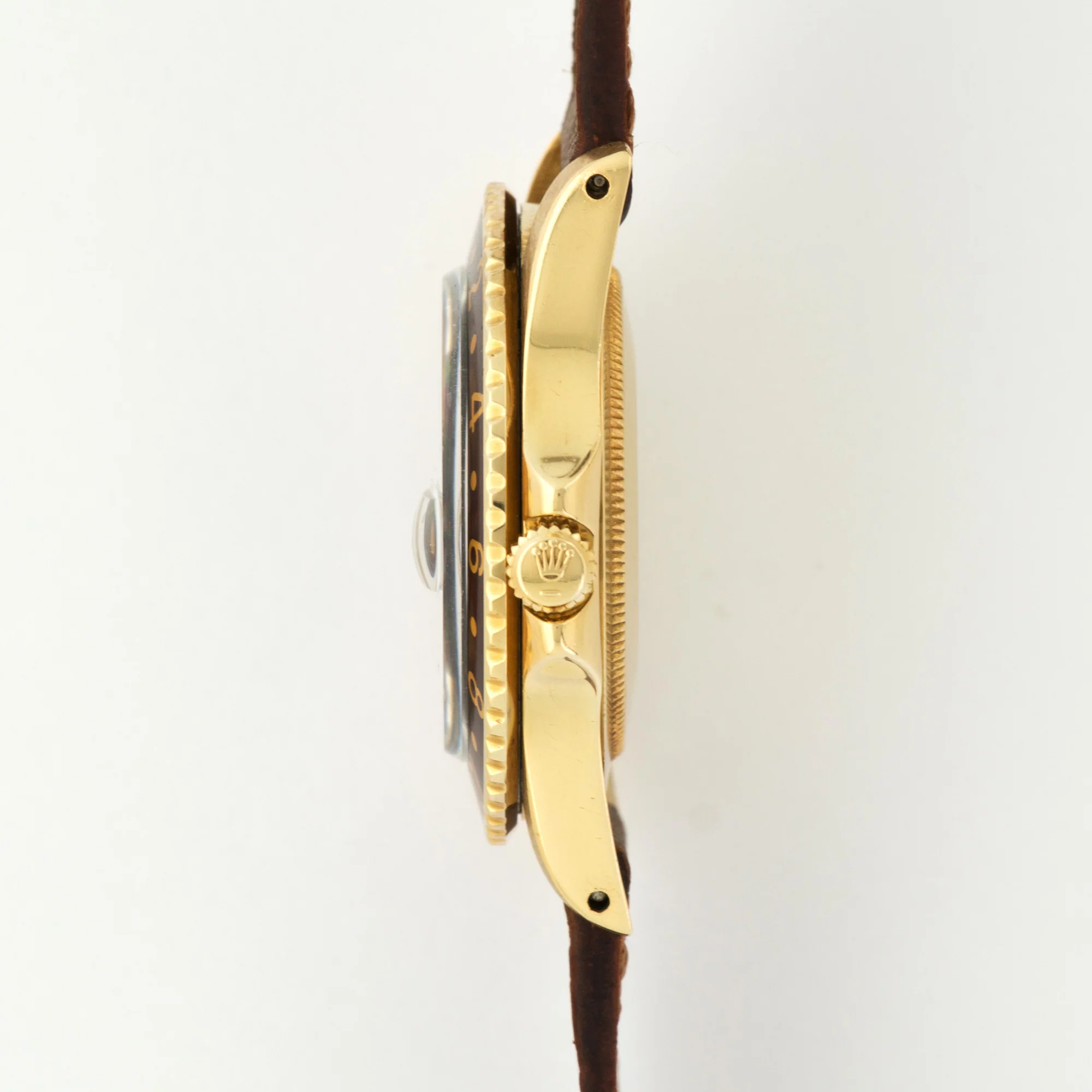 Vintage Rolex Root Beer GMT-Master Gold Brown Ref. 1675 with Paper - Image 4